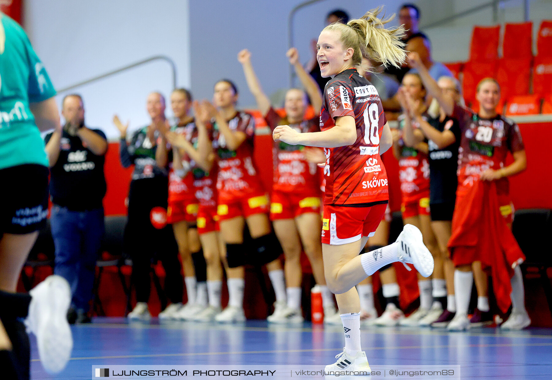 Annliz Cup Superelit Skövde HF-Viborg HK 21-40,dam,Skövde Idrottshall,Skövde,Sverige,Handboll,,2022,291662