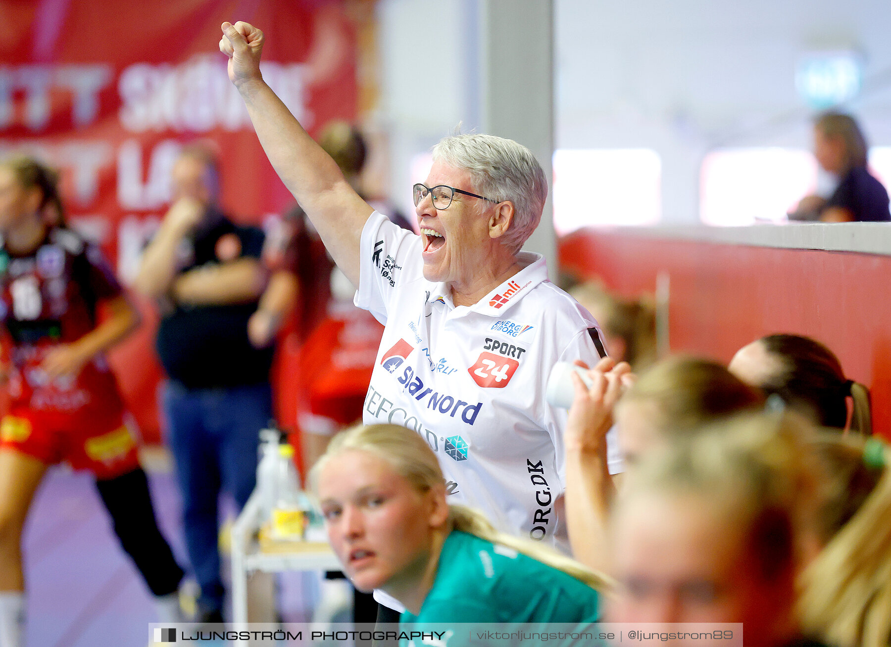 Annliz Cup Superelit Skövde HF-Viborg HK 21-40,dam,Skövde Idrottshall,Skövde,Sverige,Handboll,,2022,291691