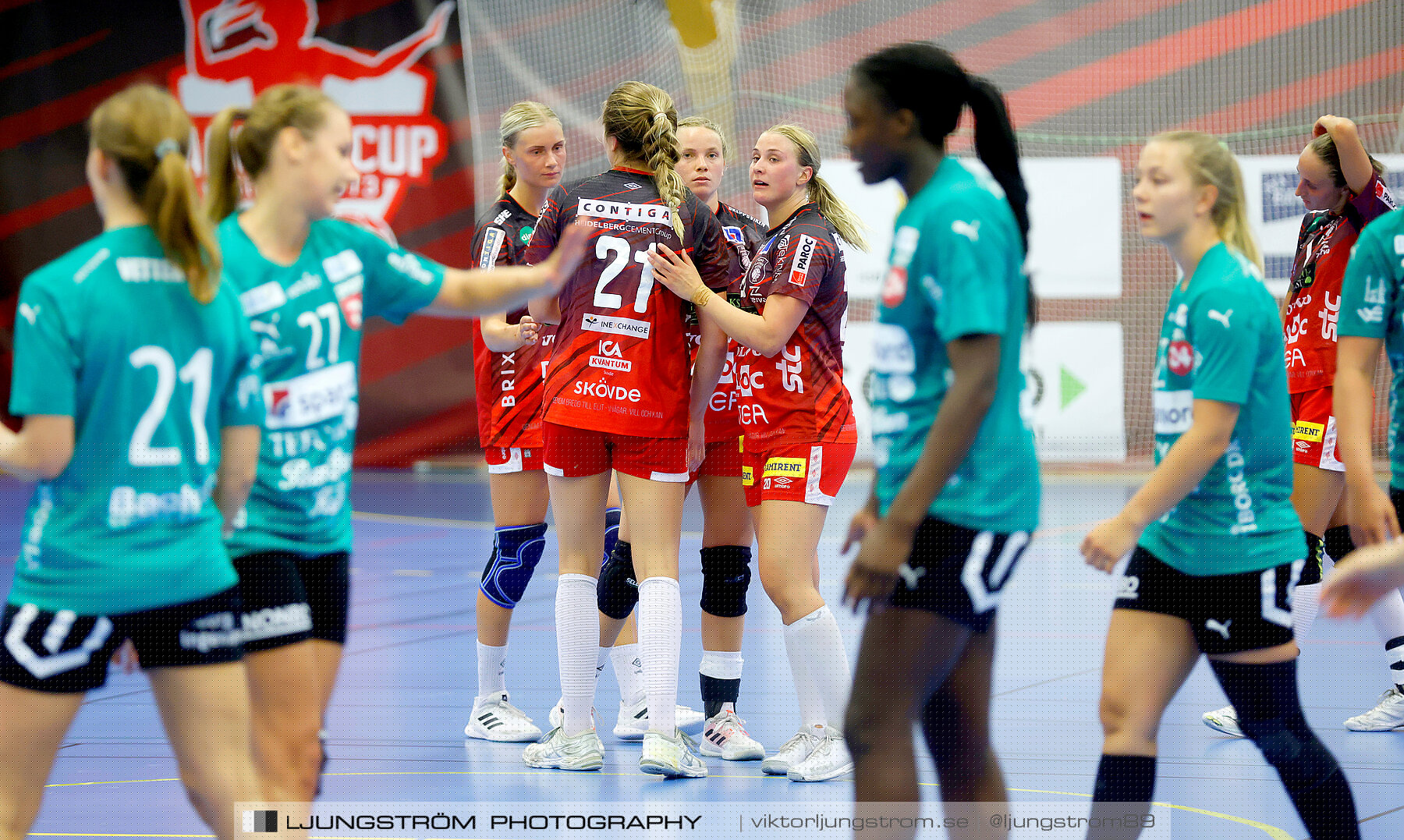 Annliz Cup Superelit Skövde HF-Viborg HK 21-40,dam,Skövde Idrottshall,Skövde,Sverige,Handboll,,2022,291771