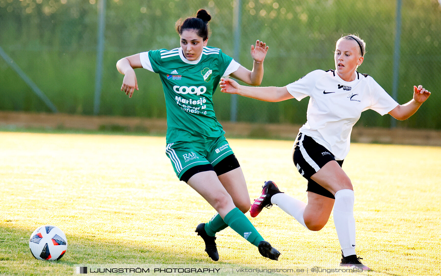 Träningsmatch Våmbs IF-Skövde KIK 1-4,dam,Claesborgs IP,Skövde,Sverige,Fotboll,,2021,292290