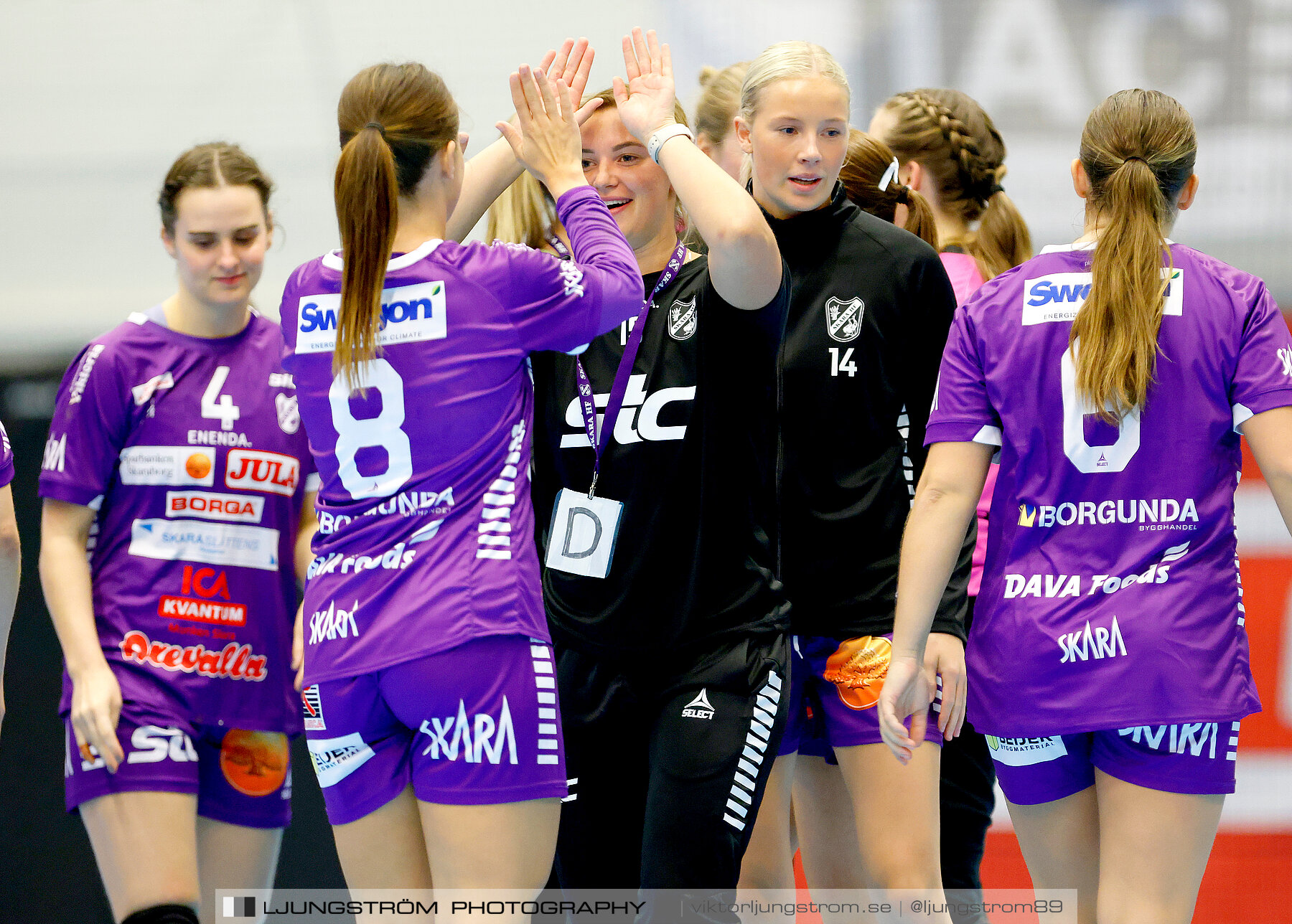 Skara HF-IF Hallby HK 25-23,dam,Skara Idrottshall,Skara,Sverige,Handboll,,2022,293240