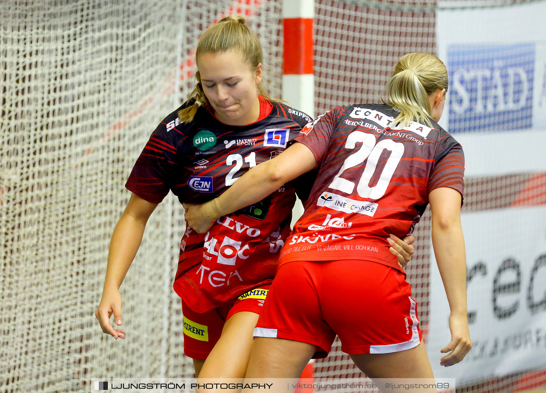 Annliz Cup Superelit Skövde HF-Aarhus United 23-31,dam,Skövde Idrottshall,Skövde,Sverige,Handboll,,2022,293883