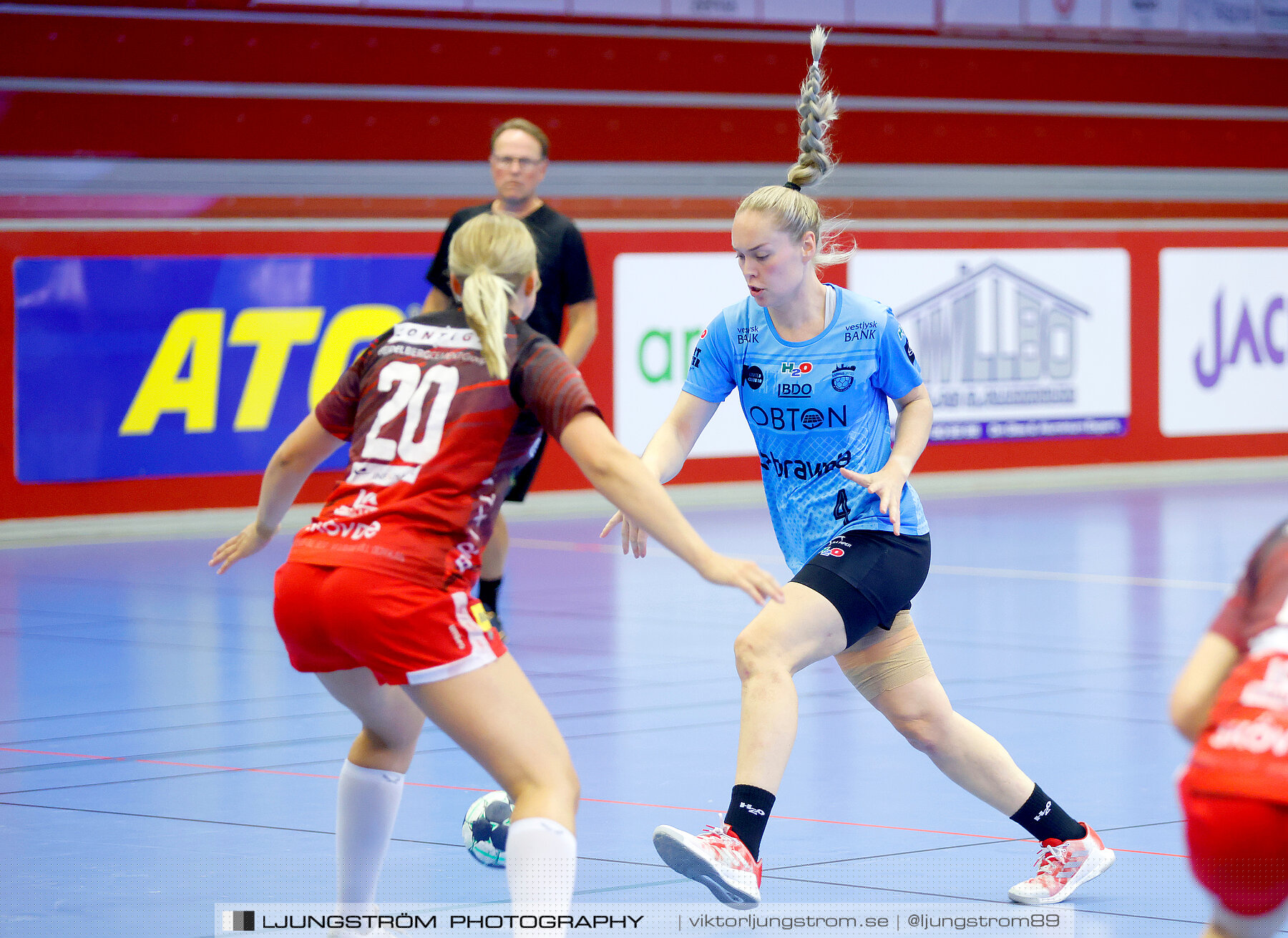 Annliz Cup Superelit Skövde HF-Aarhus United 23-31,dam,Skövde Idrottshall,Skövde,Sverige,Handboll,,2022,293885