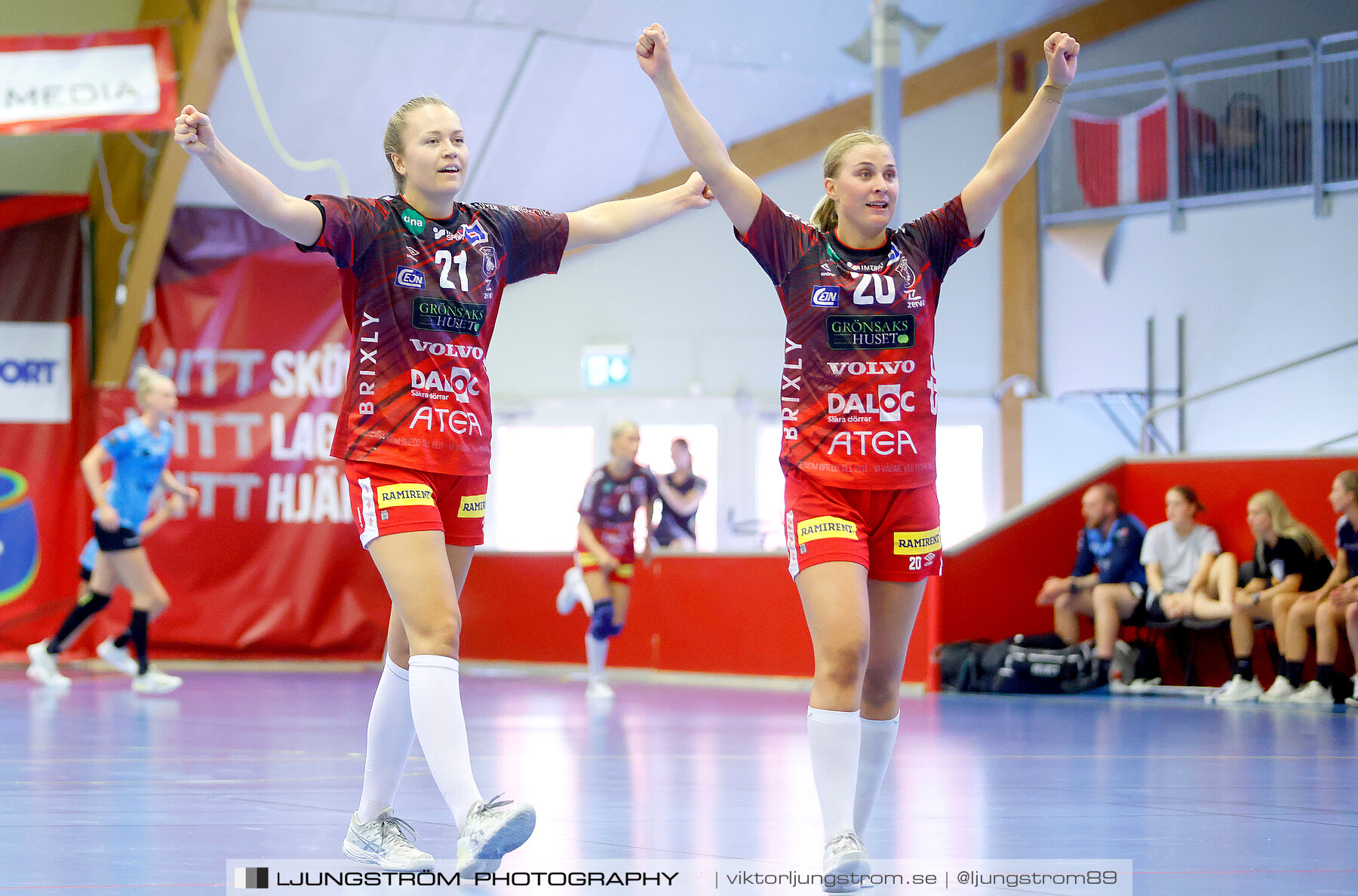 Annliz Cup Superelit Skövde HF-Aarhus United 23-31,dam,Skövde Idrottshall,Skövde,Sverige,Handboll,,2022,293897