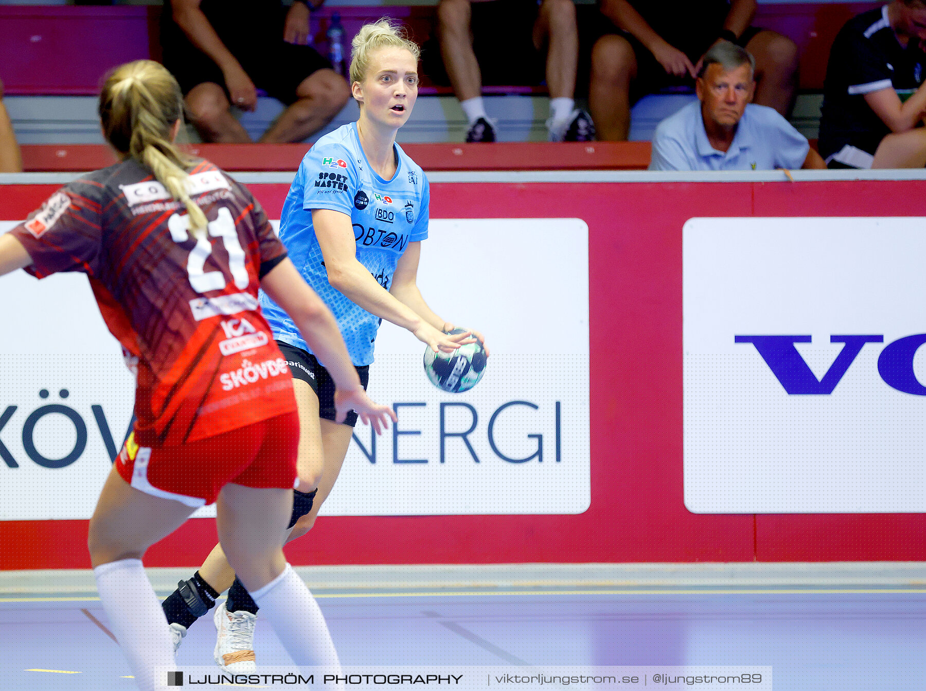 Annliz Cup Superelit Skövde HF-Aarhus United 23-31,dam,Skövde Idrottshall,Skövde,Sverige,Handboll,,2022,293926