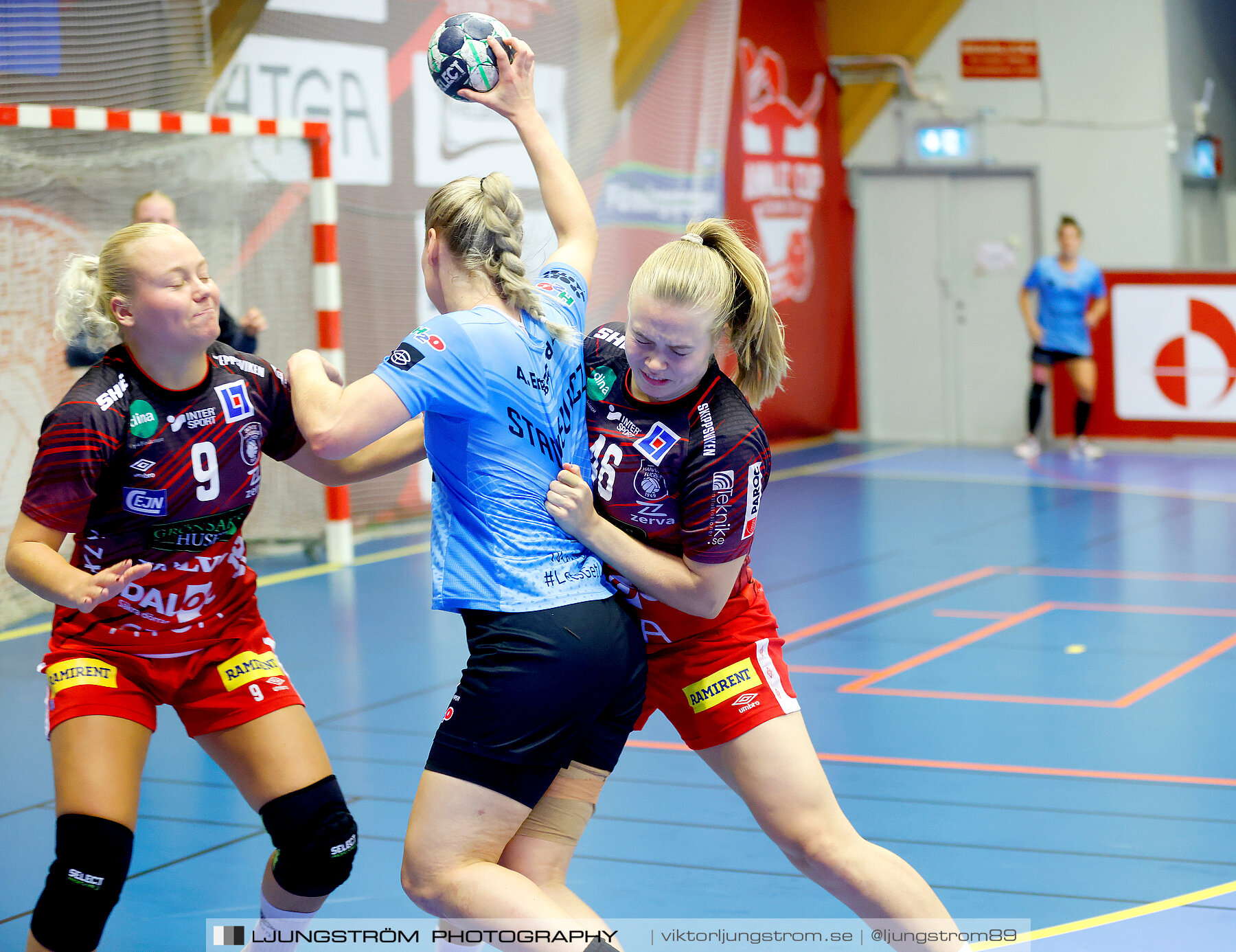 Annliz Cup Superelit Skövde HF-Aarhus United 23-31,dam,Skövde Idrottshall,Skövde,Sverige,Handboll,,2022,293929