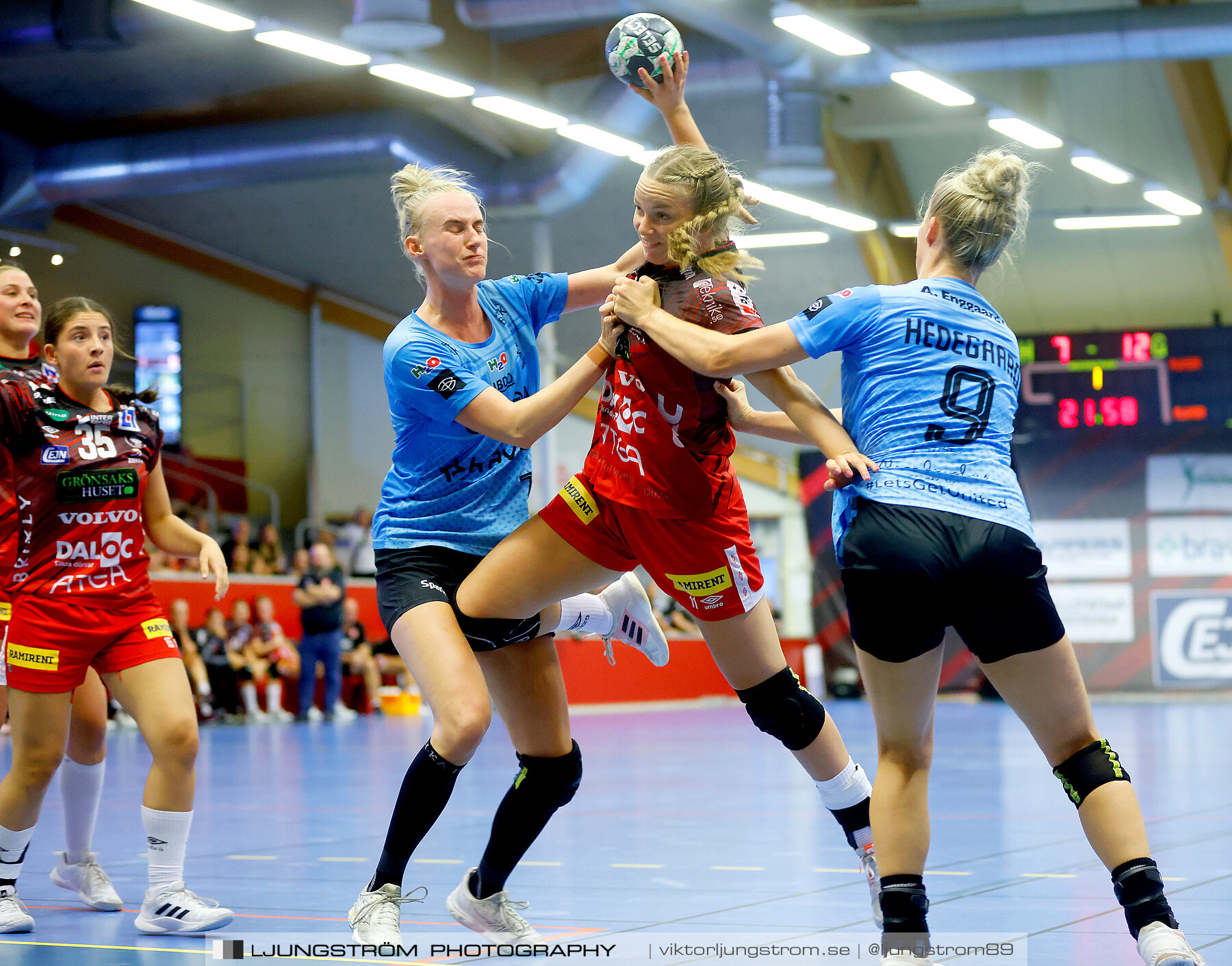 Annliz Cup Superelit Skövde HF-Aarhus United 23-31,dam,Skövde Idrottshall,Skövde,Sverige,Handboll,,2022,293974