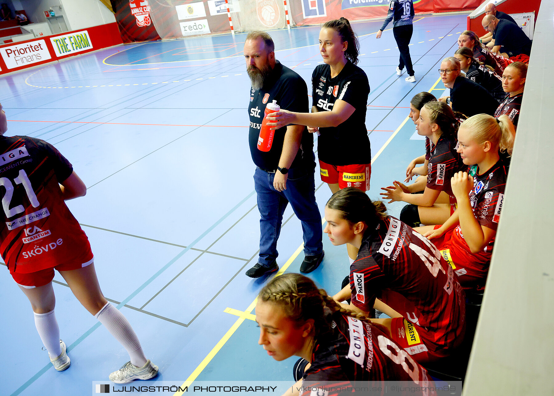 Annliz Cup Superelit Skövde HF-Aarhus United 23-31,dam,Skövde Idrottshall,Skövde,Sverige,Handboll,,2022,294012