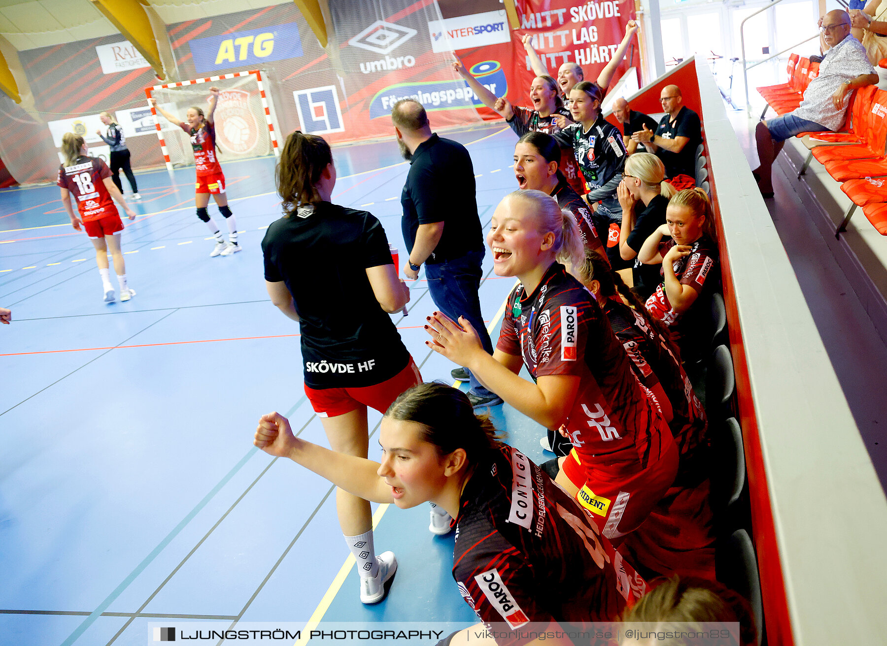 Annliz Cup Superelit Skövde HF-Aarhus United 23-31,dam,Skövde Idrottshall,Skövde,Sverige,Handboll,,2022,294015