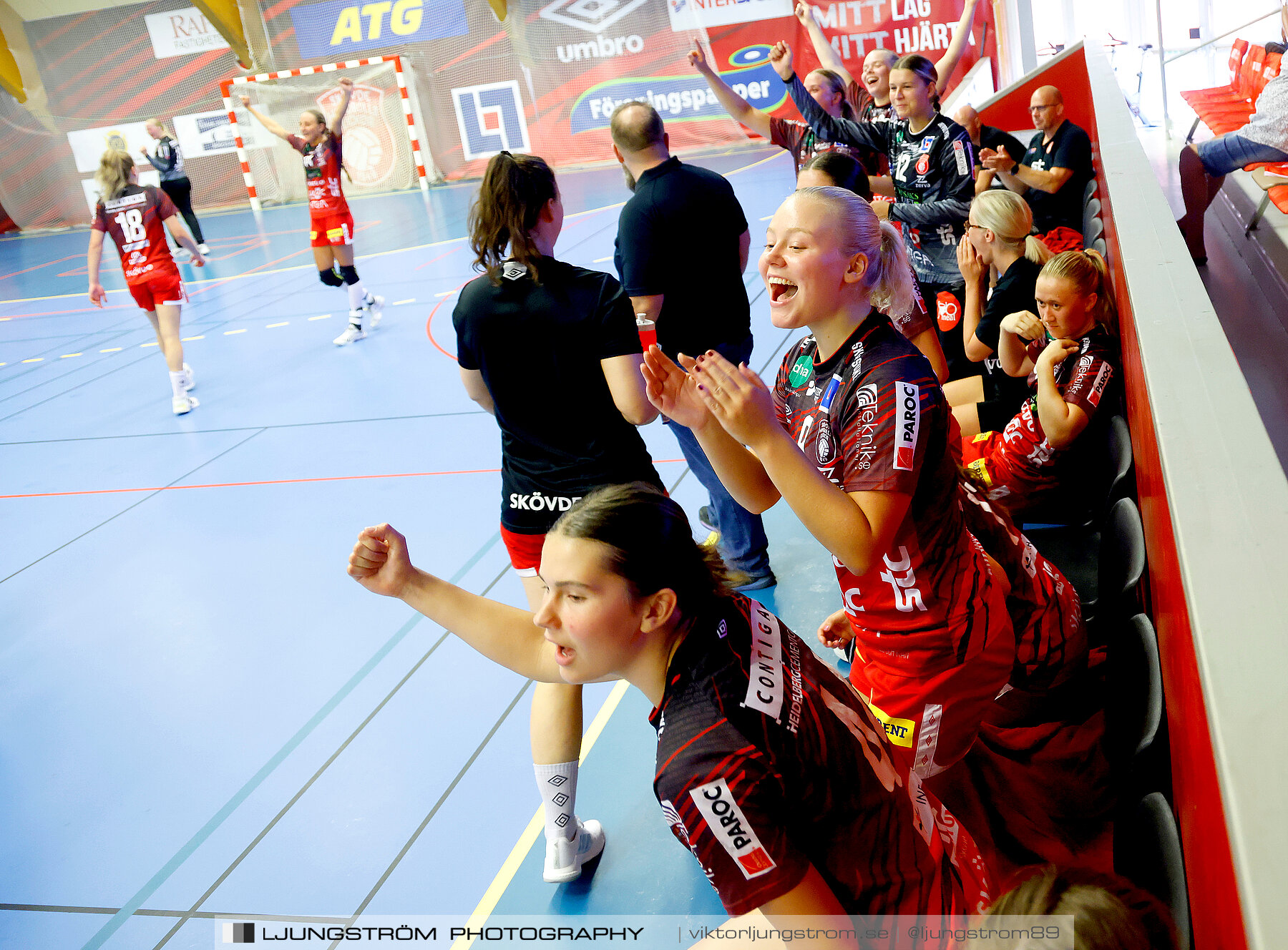 Annliz Cup Superelit Skövde HF-Aarhus United 23-31,dam,Skövde Idrottshall,Skövde,Sverige,Handboll,,2022,294016