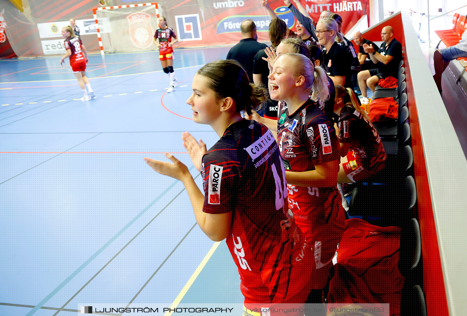 Annliz Cup Superelit Skövde HF-Aarhus United 23-31,dam,Skövde Idrottshall,Skövde,Sverige,Handboll,,2022,294019