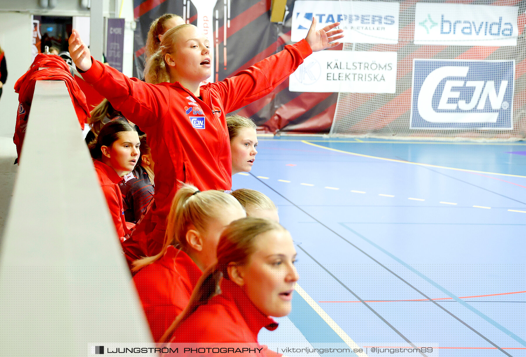 ATG Svenska Cupen Skövde HF-Lödde Vikings HK 1/8-final 1 44-24,dam,Skövde Idrottshall,Skövde,Sverige,Handboll,,2022,294112