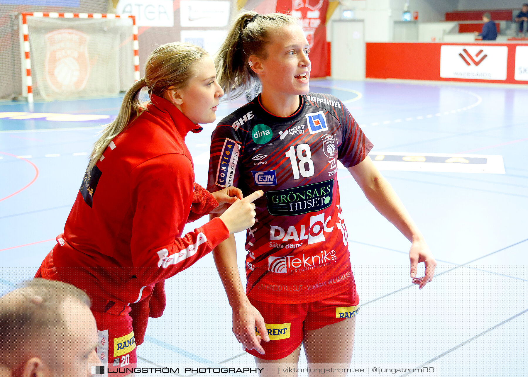 ATG Svenska Cupen Skövde HF-Lödde Vikings HK 1/8-final 1 44-24,dam,Skövde Idrottshall,Skövde,Sverige,Handboll,,2022,294114