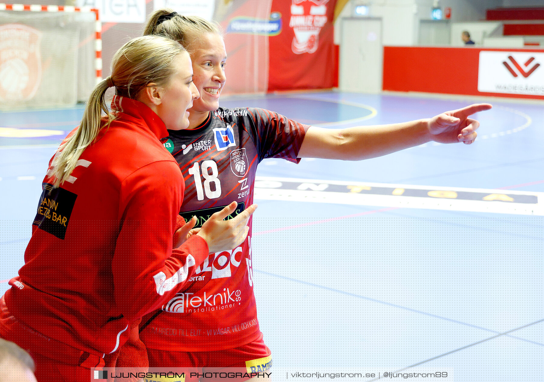 ATG Svenska Cupen Skövde HF-Lödde Vikings HK 1/8-final 1 44-24,dam,Skövde Idrottshall,Skövde,Sverige,Handboll,,2022,294116