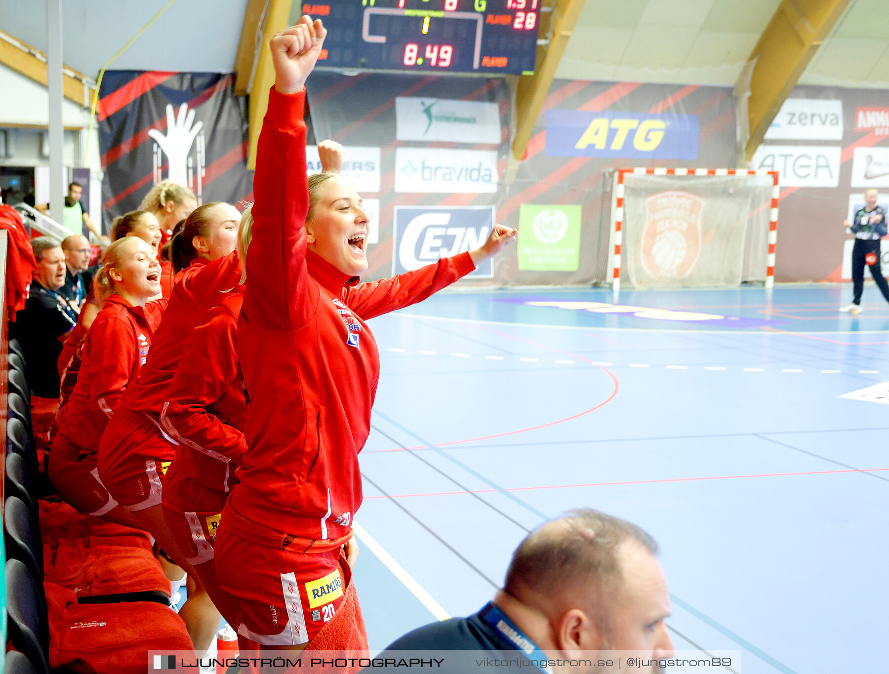 ATG Svenska Cupen Skövde HF-Lödde Vikings HK 1/8-final 1 44-24,dam,Skövde Idrottshall,Skövde,Sverige,Handboll,,2022,294123