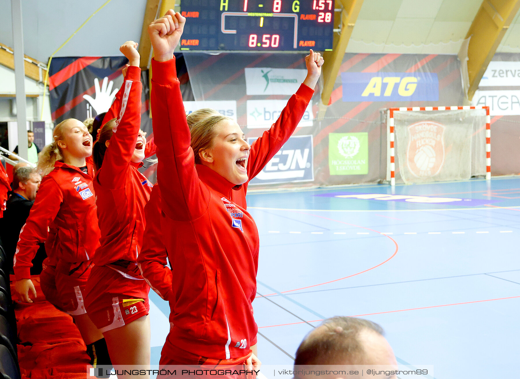 ATG Svenska Cupen Skövde HF-Lödde Vikings HK 1/8-final 1 44-24,dam,Skövde Idrottshall,Skövde,Sverige,Handboll,,2022,294125