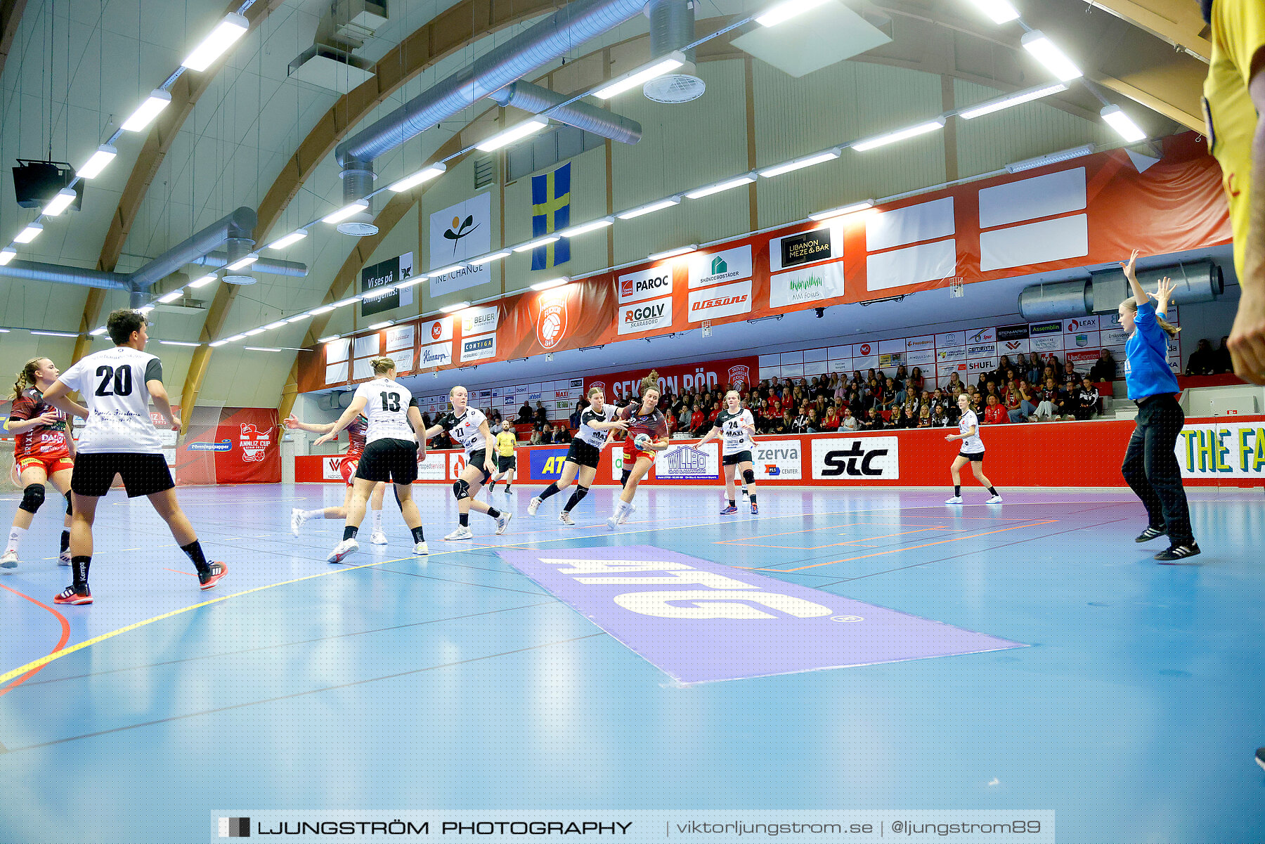 ATG Svenska Cupen Skövde HF-Lödde Vikings HK 1/8-final 1 44-24,dam,Skövde Idrottshall,Skövde,Sverige,Handboll,,2022,294134