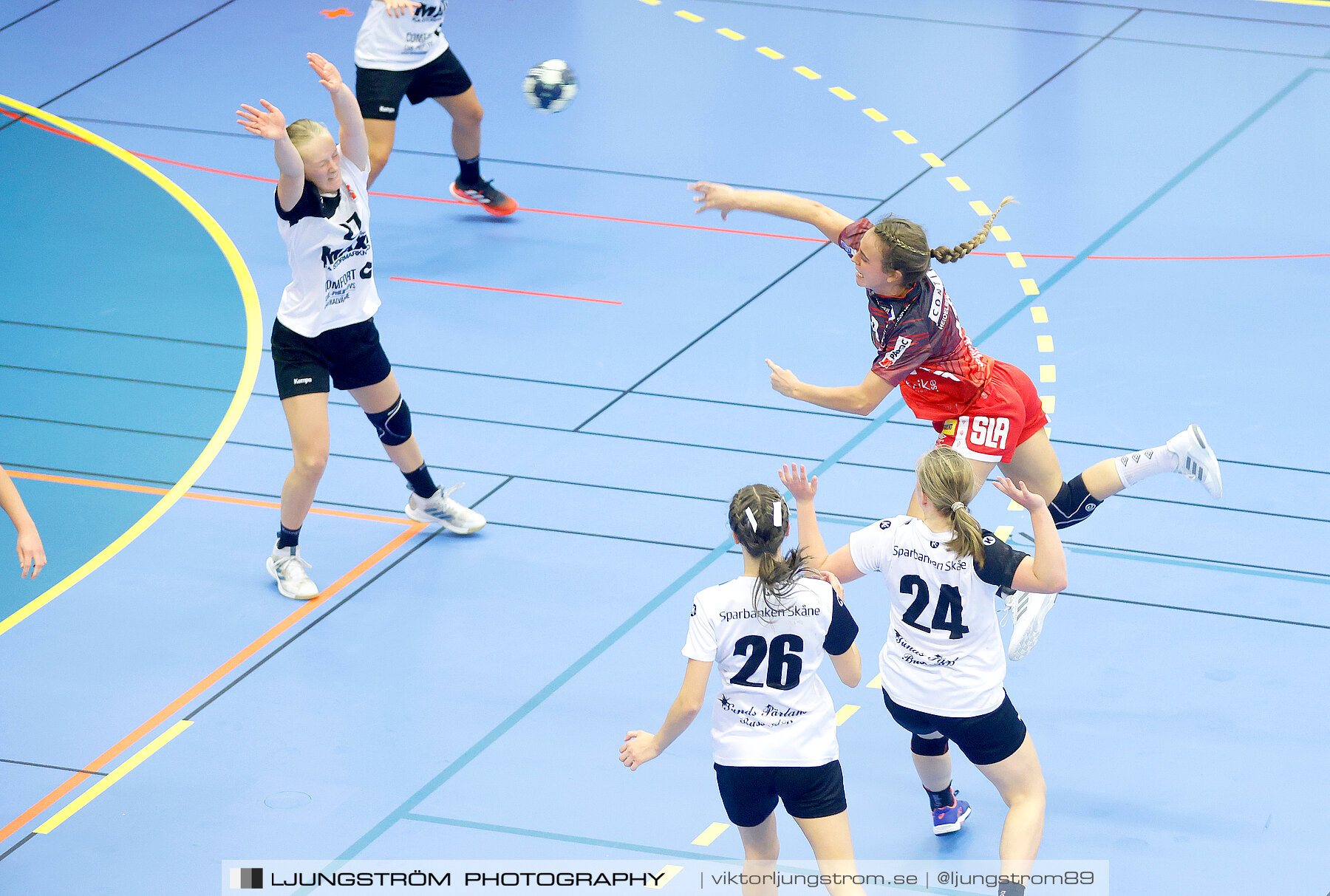 ATG Svenska Cupen Skövde HF-Lödde Vikings HK 1/8-final 1 44-24,dam,Skövde Idrottshall,Skövde,Sverige,Handboll,,2022,294174