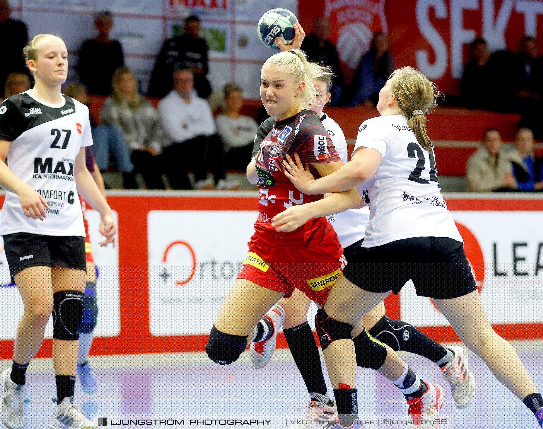 ATG Svenska Cupen Skövde HF-Lödde Vikings HK 1/8-final 1 44-24,dam,Skövde Idrottshall,Skövde,Sverige,Handboll,,2022,294238