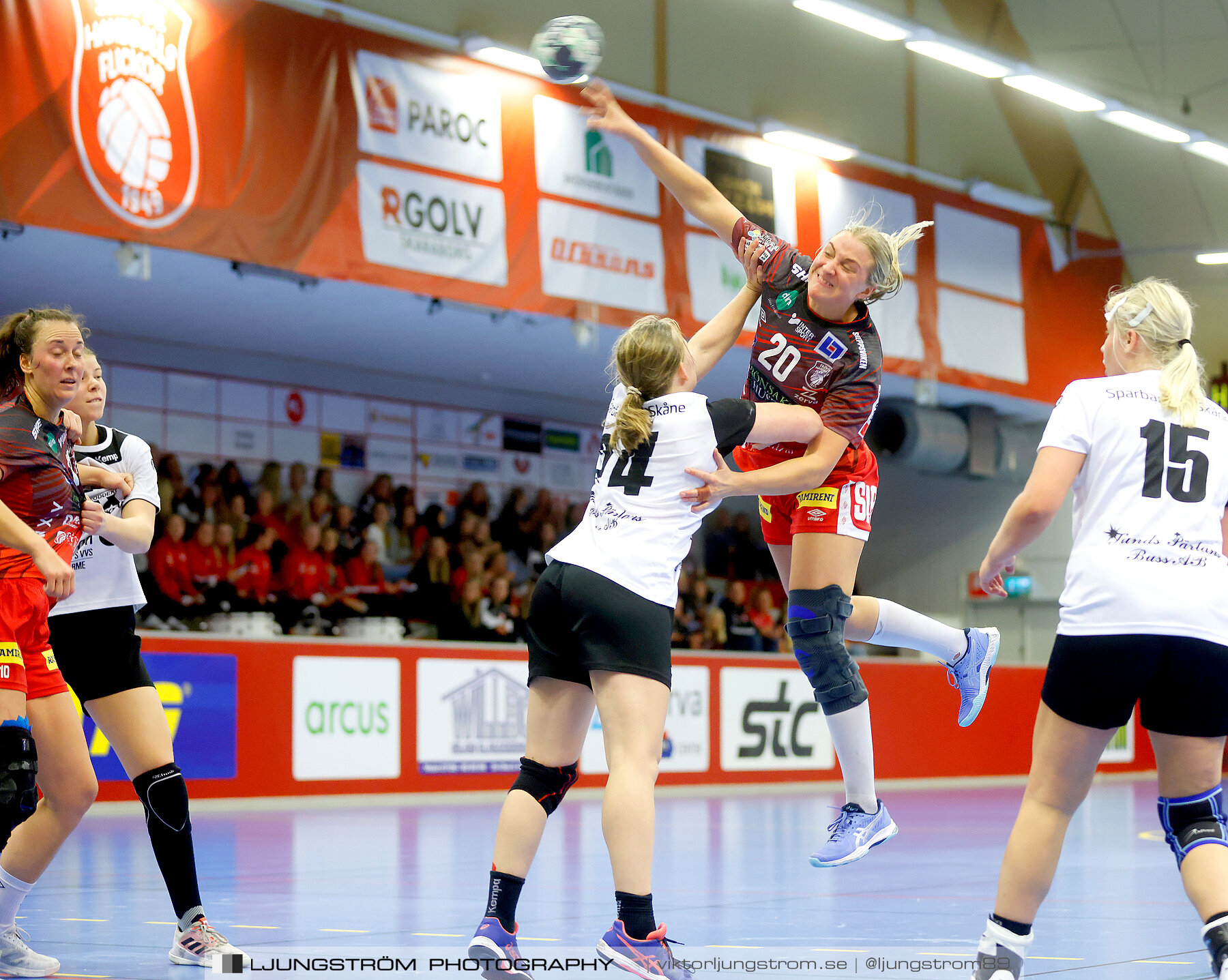 ATG Svenska Cupen Skövde HF-Lödde Vikings HK 1/8-final 1 44-24,dam,Skövde Idrottshall,Skövde,Sverige,Handboll,,2022,294243