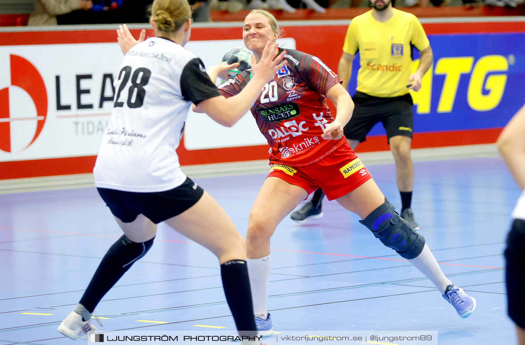 ATG Svenska Cupen Skövde HF-Lödde Vikings HK 1/8-final 1 44-24,dam,Skövde Idrottshall,Skövde,Sverige,Handboll,,2022,294265