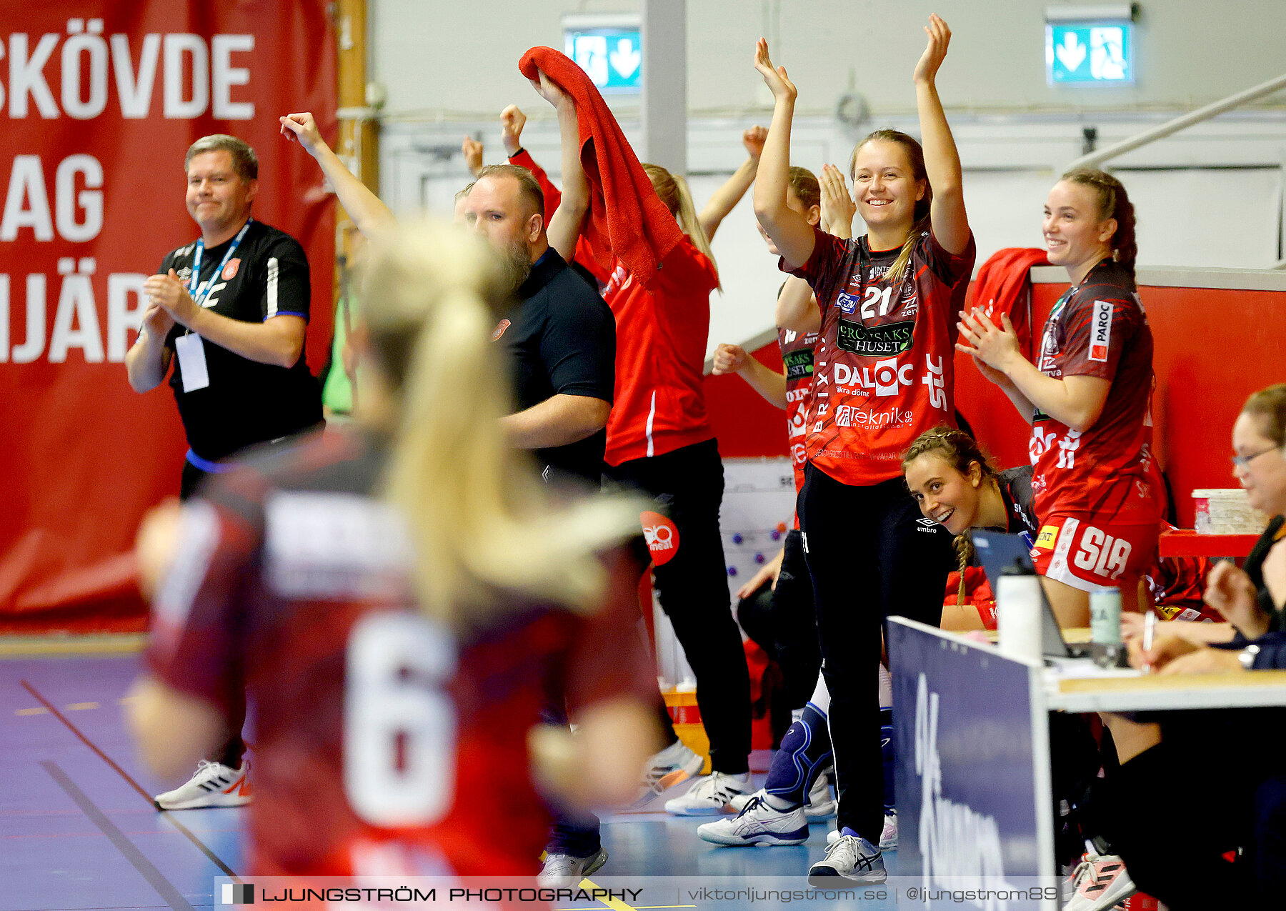 ATG Svenska Cupen Skövde HF-Lödde Vikings HK 1/8-final 1 44-24,dam,Skövde Idrottshall,Skövde,Sverige,Handboll,,2022,294269