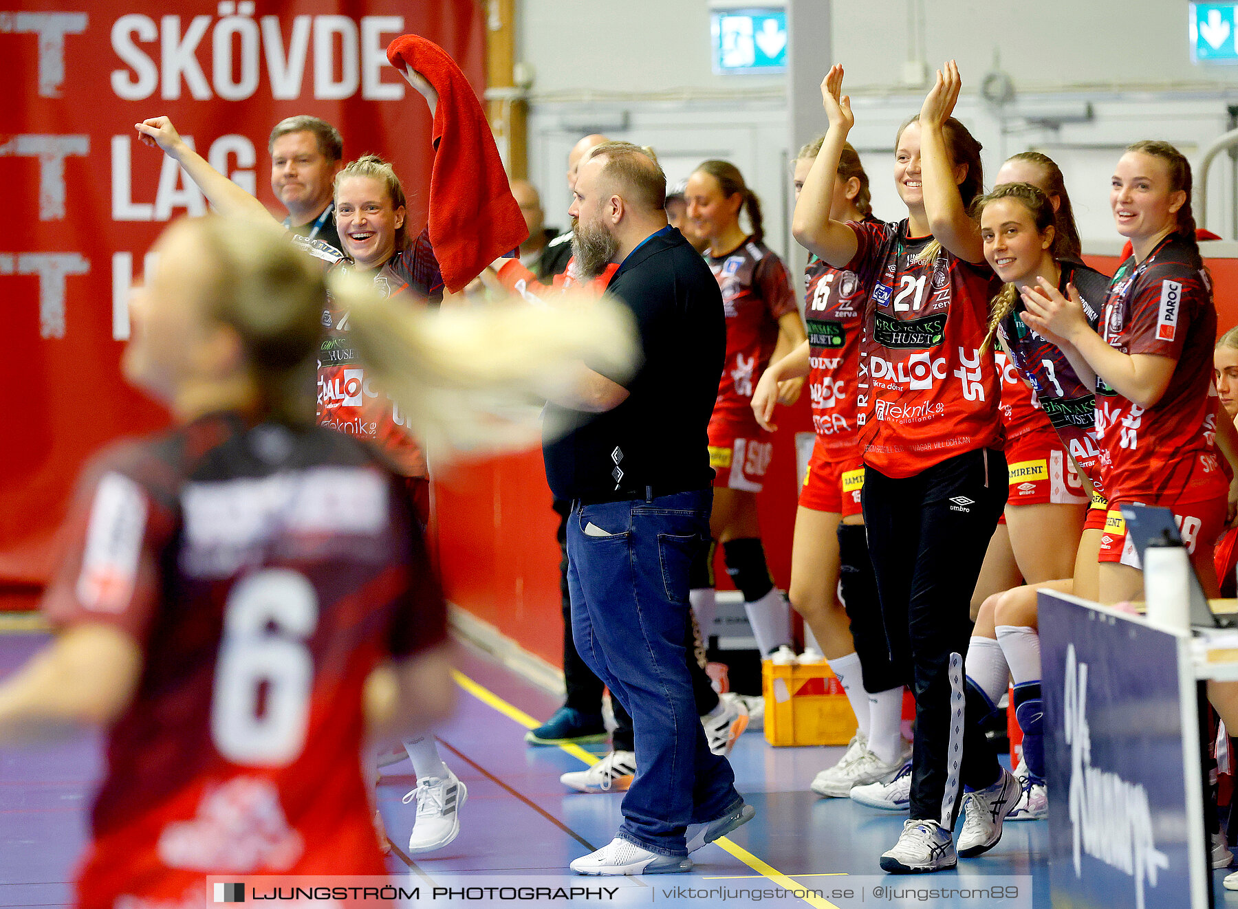 ATG Svenska Cupen Skövde HF-Lödde Vikings HK 1/8-final 1 44-24,dam,Skövde Idrottshall,Skövde,Sverige,Handboll,,2022,294271