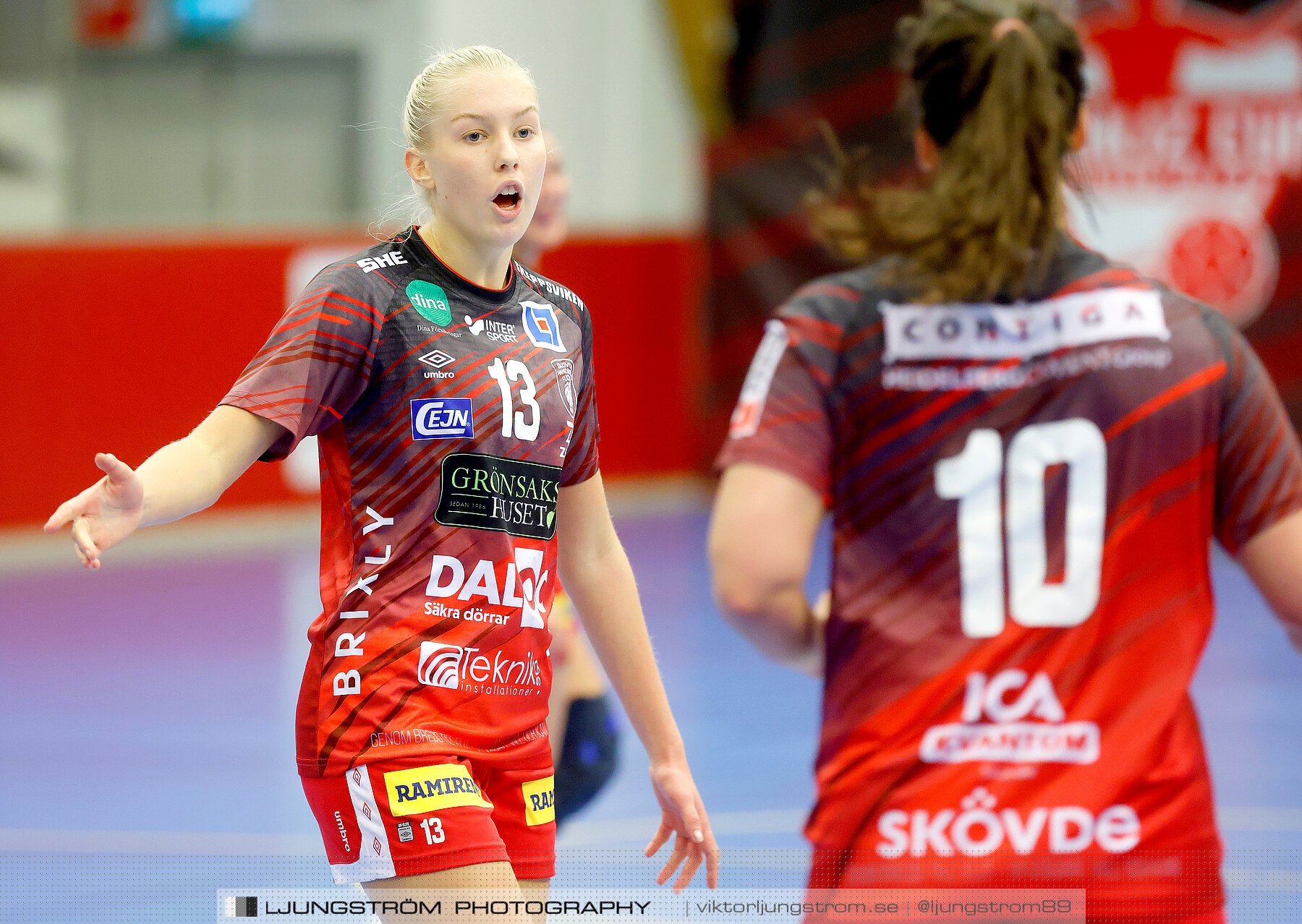 ATG Svenska Cupen Skövde HF-Lödde Vikings HK 1/8-final 1 44-24,dam,Skövde Idrottshall,Skövde,Sverige,Handboll,,2022,294272
