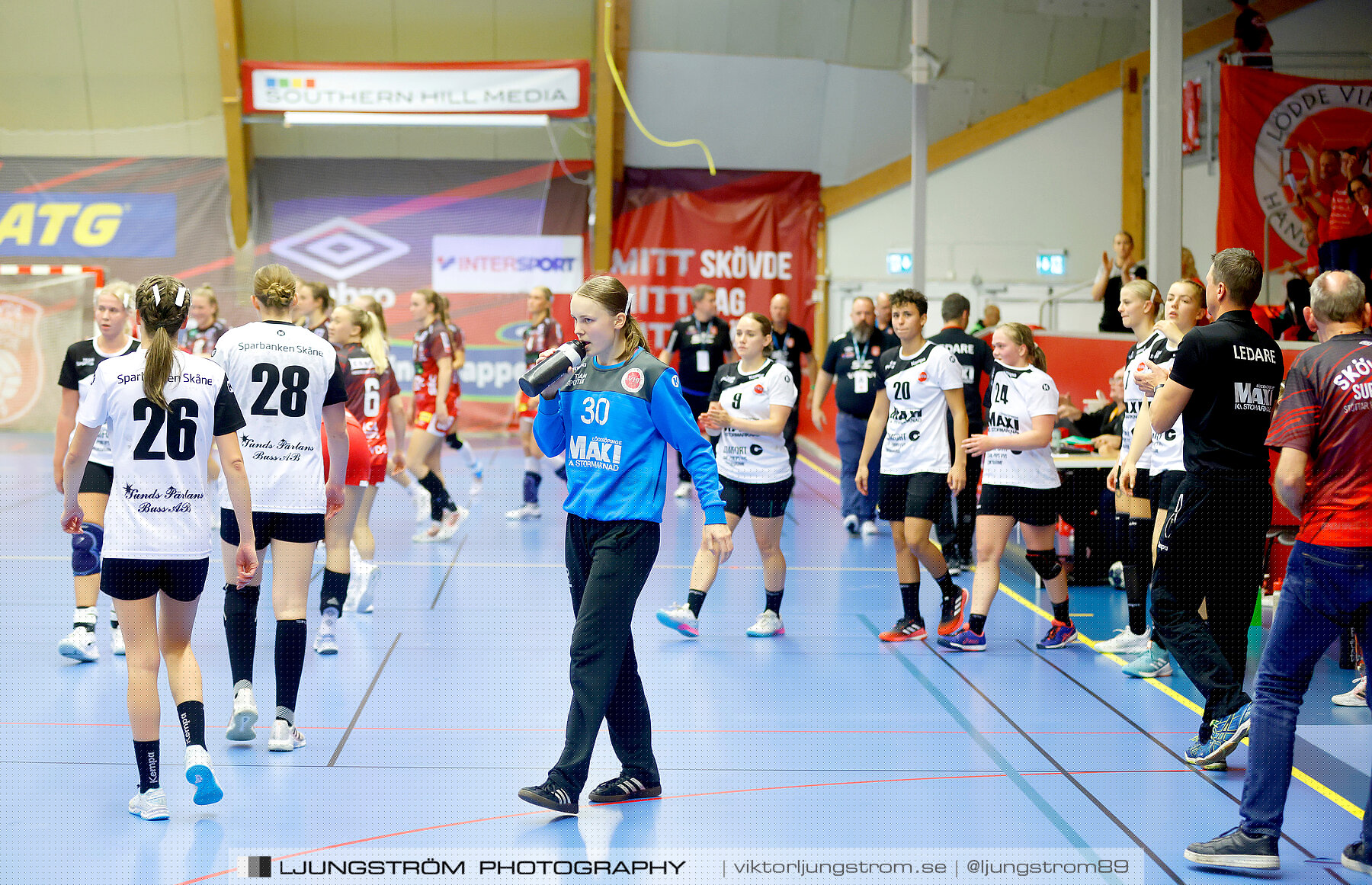 ATG Svenska Cupen Skövde HF-Lödde Vikings HK 1/8-final 1 44-24,dam,Skövde Idrottshall,Skövde,Sverige,Handboll,,2022,294274