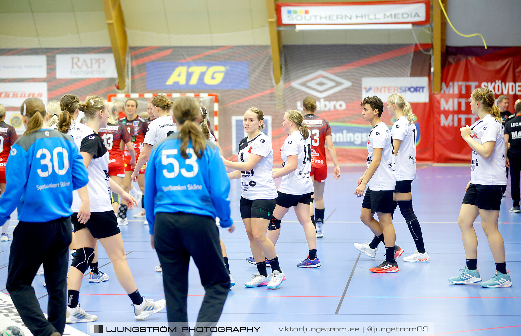 ATG Svenska Cupen Skövde HF-Lödde Vikings HK 1/8-final 1 44-24,dam,Skövde Idrottshall,Skövde,Sverige,Handboll,,2022,294275