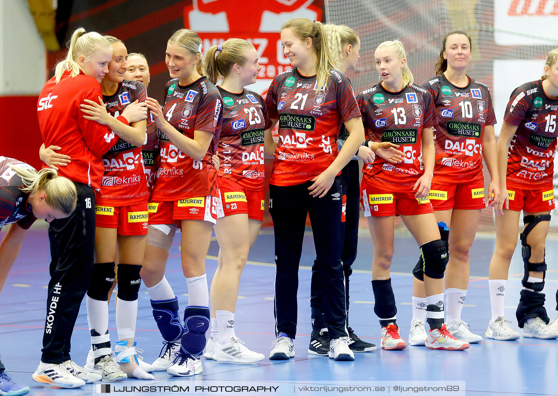 ATG Svenska Cupen Skövde HF-Lödde Vikings HK 1/8-final 1 44-24,dam,Skövde Idrottshall,Skövde,Sverige,Handboll,,2022,294279