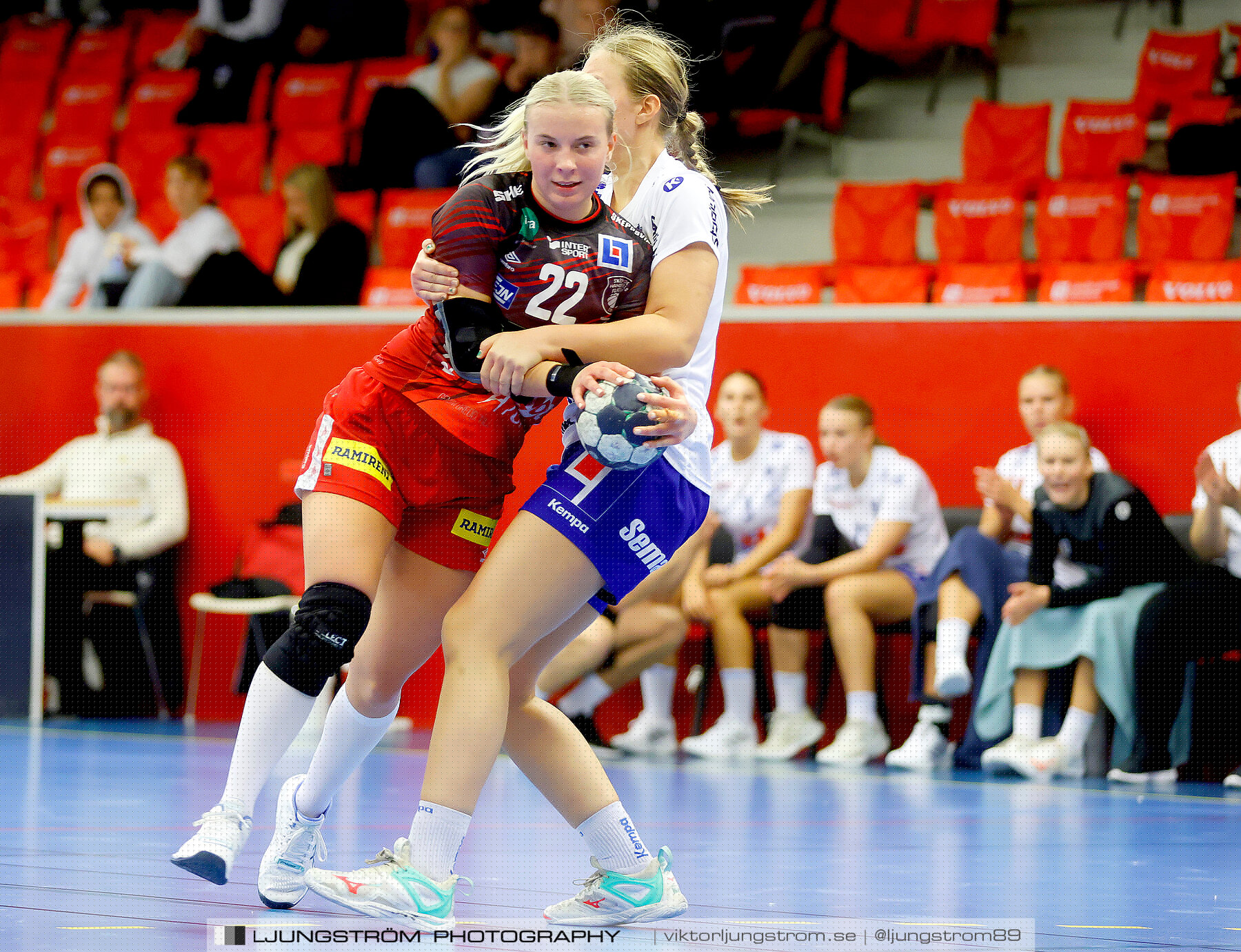 HF Somby Skövde-HB 78 Jönköping 22-25,dam,Skövde Idrottshall,Skövde,Sverige,Handboll,,2022,295013