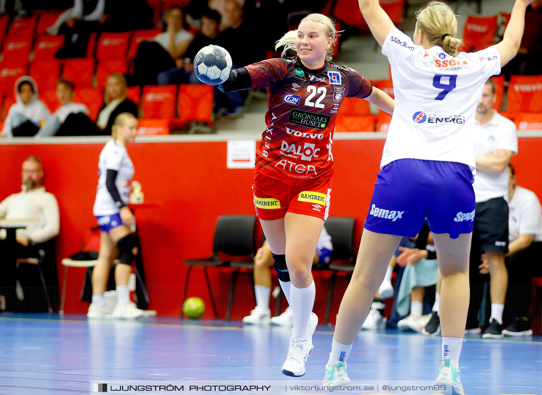 HF Somby Skövde-HB 78 Jönköping 22-25,dam,Skövde Idrottshall,Skövde,Sverige,Handboll,,2022,295014