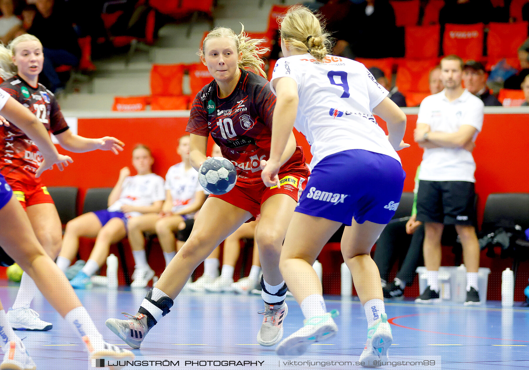 HF Somby Skövde-HB 78 Jönköping 22-25,dam,Skövde Idrottshall,Skövde,Sverige,Handboll,,2022,295342