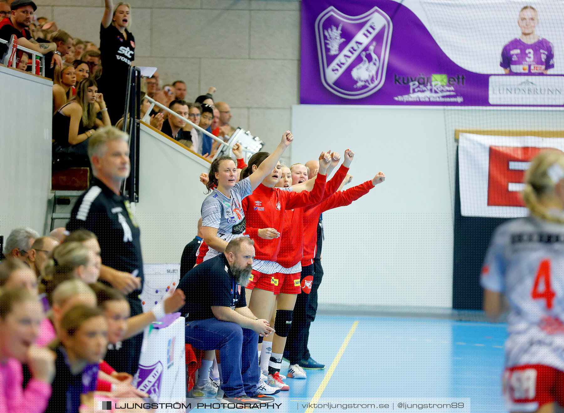 Skara HF-Skövde HF 32-29,dam,Skara Idrottshall,Skara,Sverige,Handboll,,2022,295756