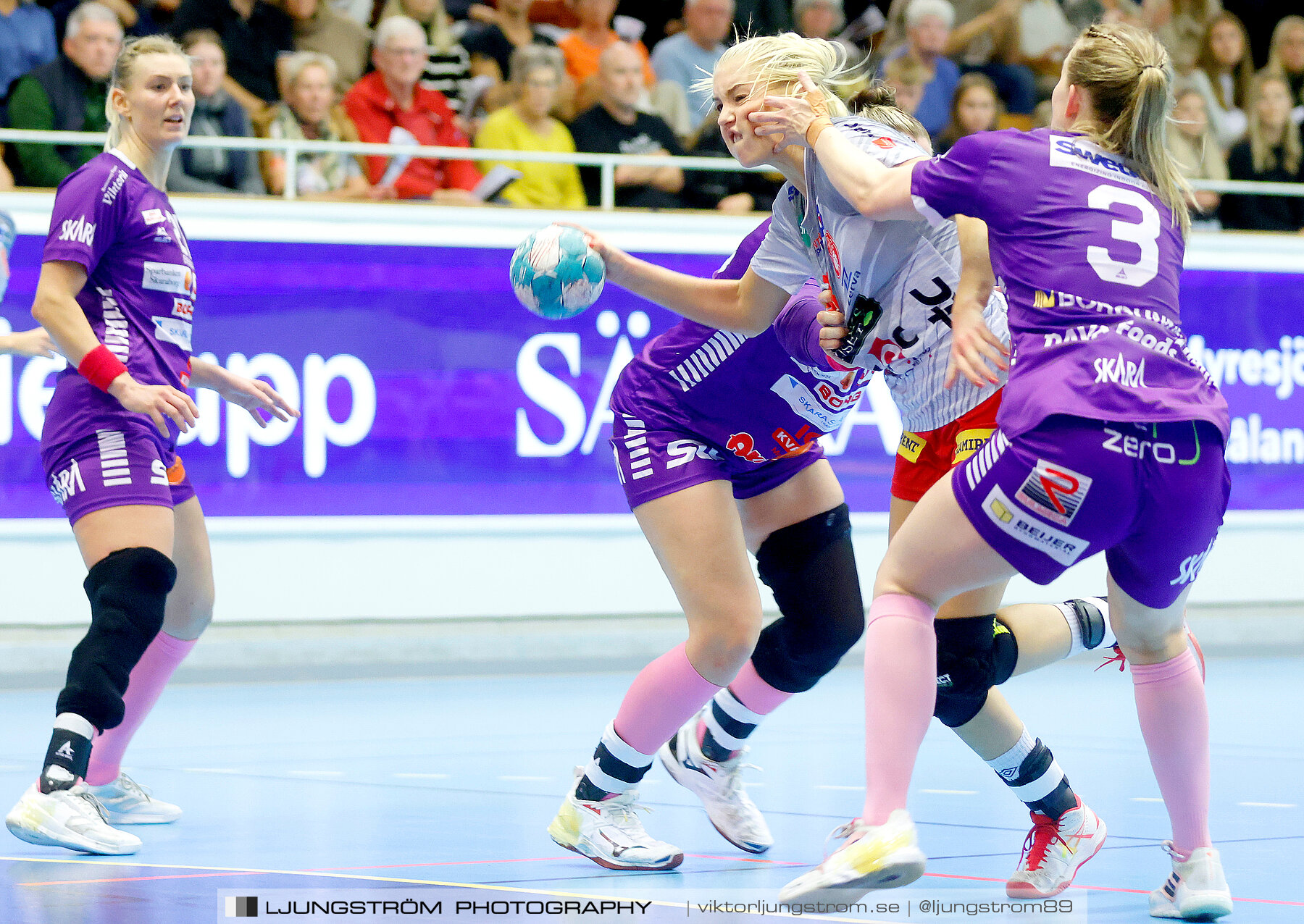 Skara HF-Skövde HF 32-29,dam,Skara Idrottshall,Skara,Sverige,Handboll,,2022,295820