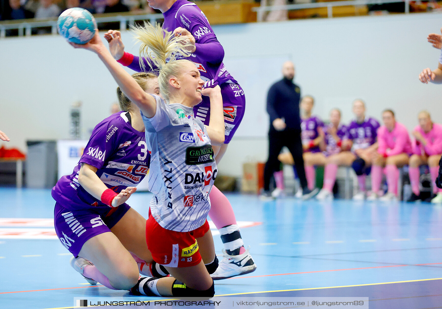 Skara HF-Skövde HF 32-29,dam,Skara Idrottshall,Skara,Sverige,Handboll,,2022,295867