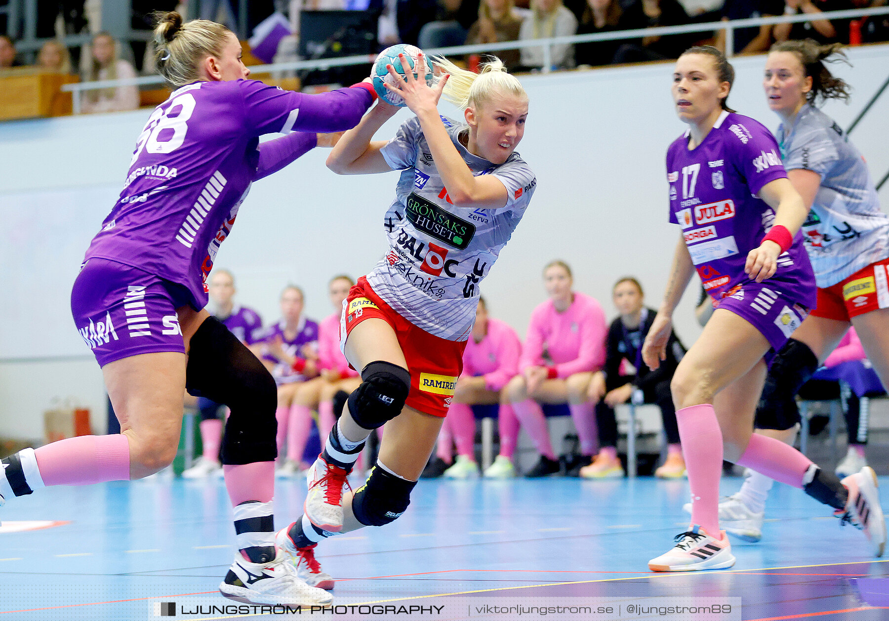 Skara HF-Skövde HF 32-29,dam,Skara Idrottshall,Skara,Sverige,Handboll,,2022,295879