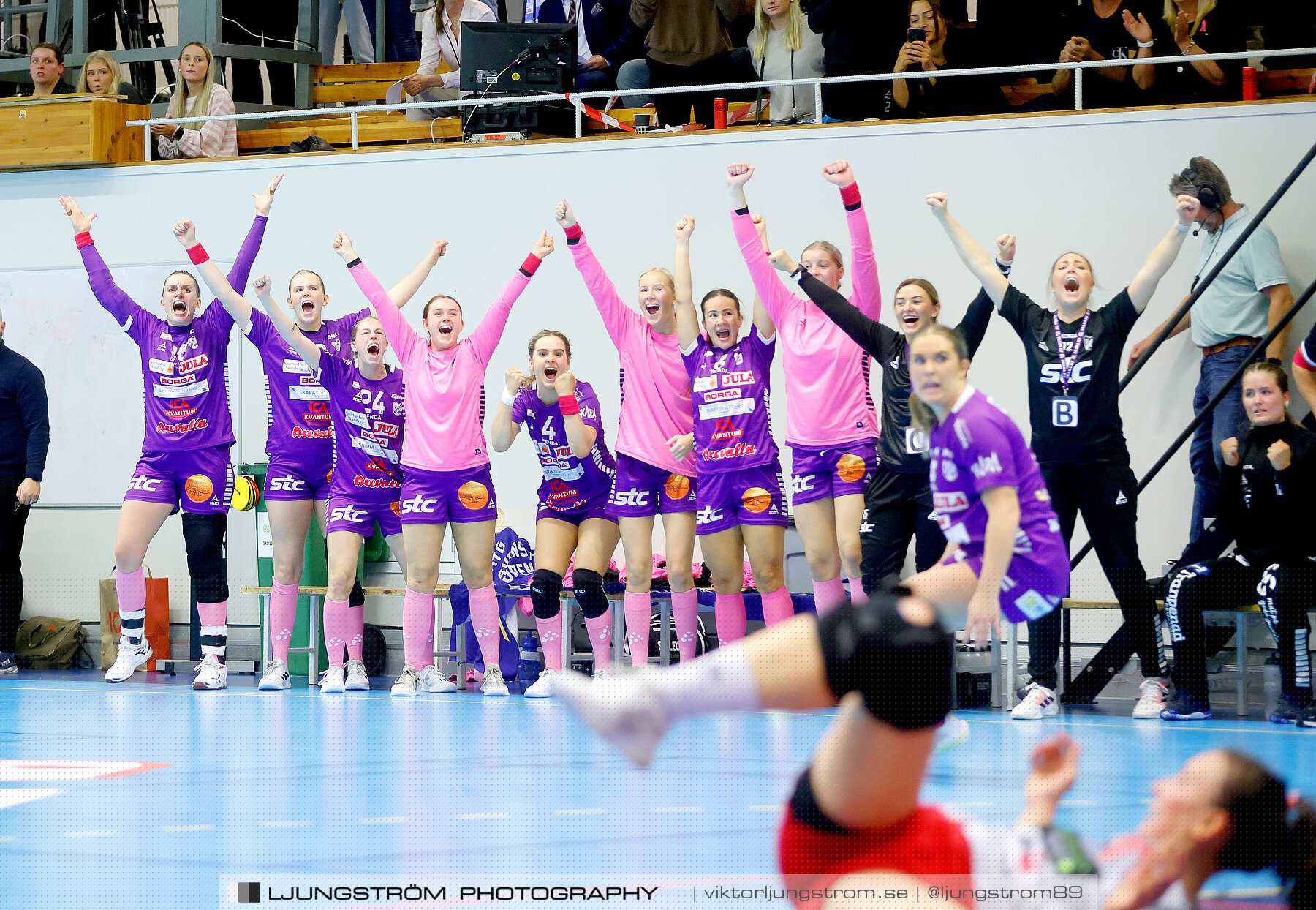 Skara HF-Skövde HF 32-29,dam,Skara Idrottshall,Skara,Sverige,Handboll,,2022,295901