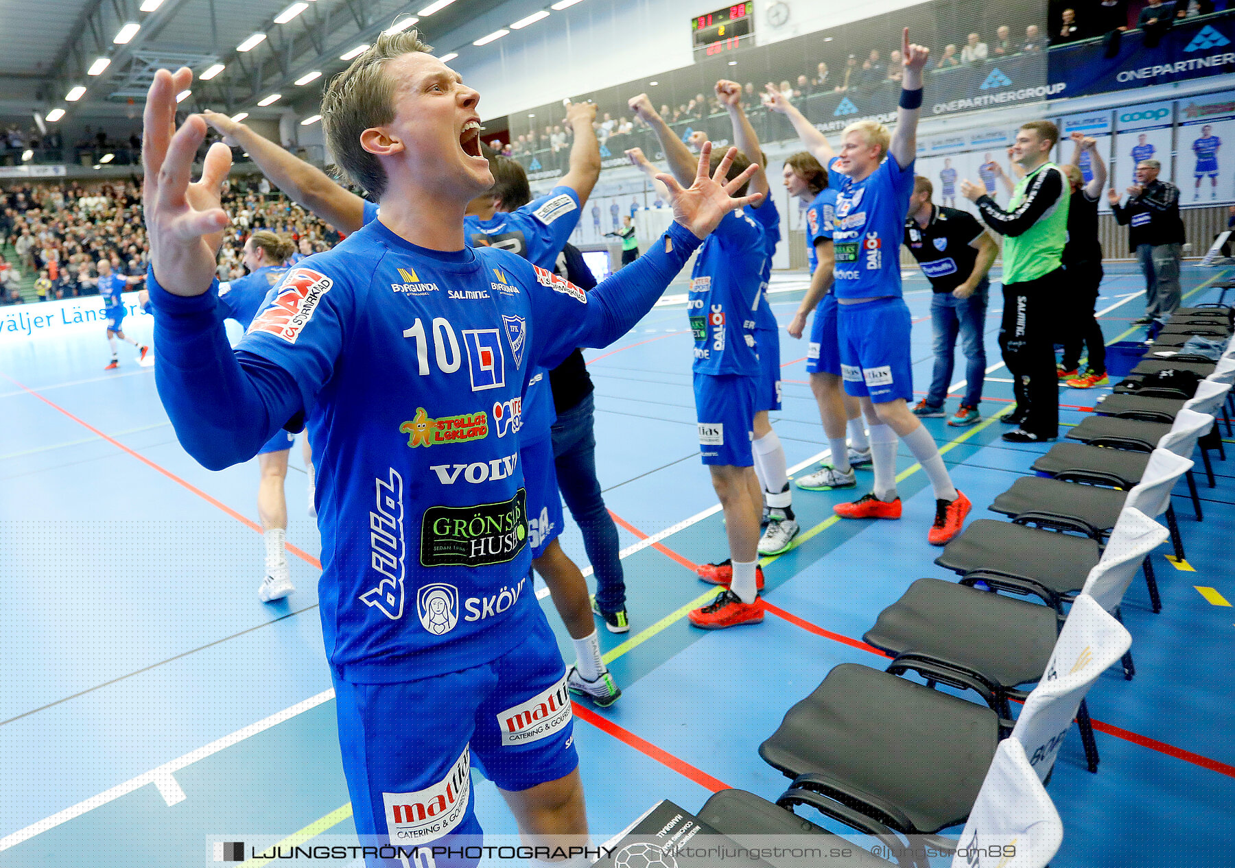 IFK Skövde HK-IK Sävehof 32-28,herr,Arena Skövde,Skövde,Sverige,Handboll,,2018,296170
