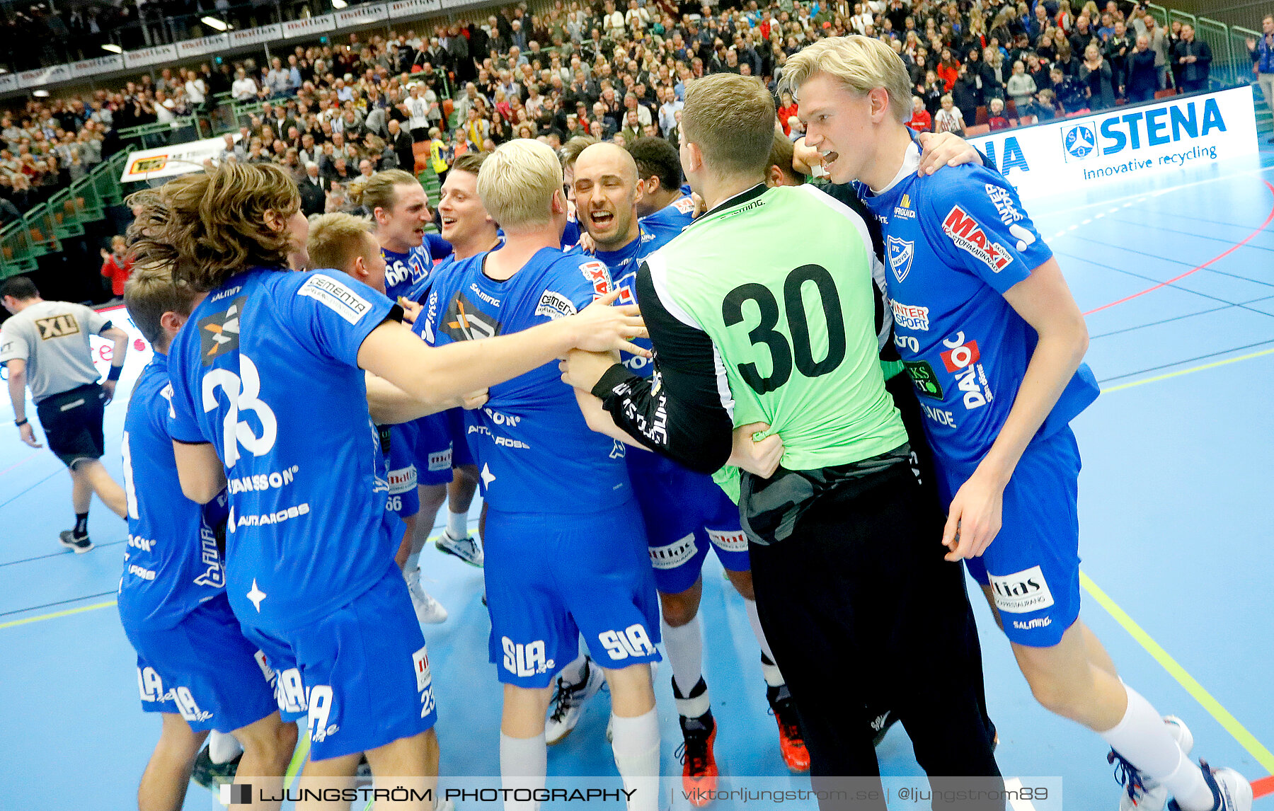 IFK Skövde HK-IK Sävehof 32-28,herr,Arena Skövde,Skövde,Sverige,Handboll,,2018,296179