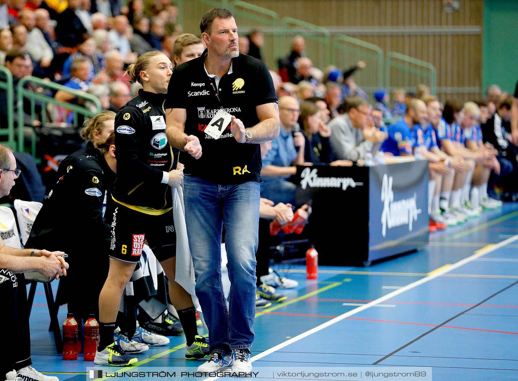 IFK Skövde HK-HIF Karlskrona 34-23,herr,Arena Skövde,Skövde,Sverige,Handboll,,2018,296465