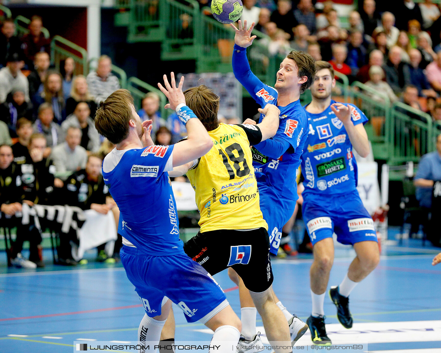 IFK Skövde HK-HIF Karlskrona 34-23,herr,Arena Skövde,Skövde,Sverige,Handboll,,2018,296475