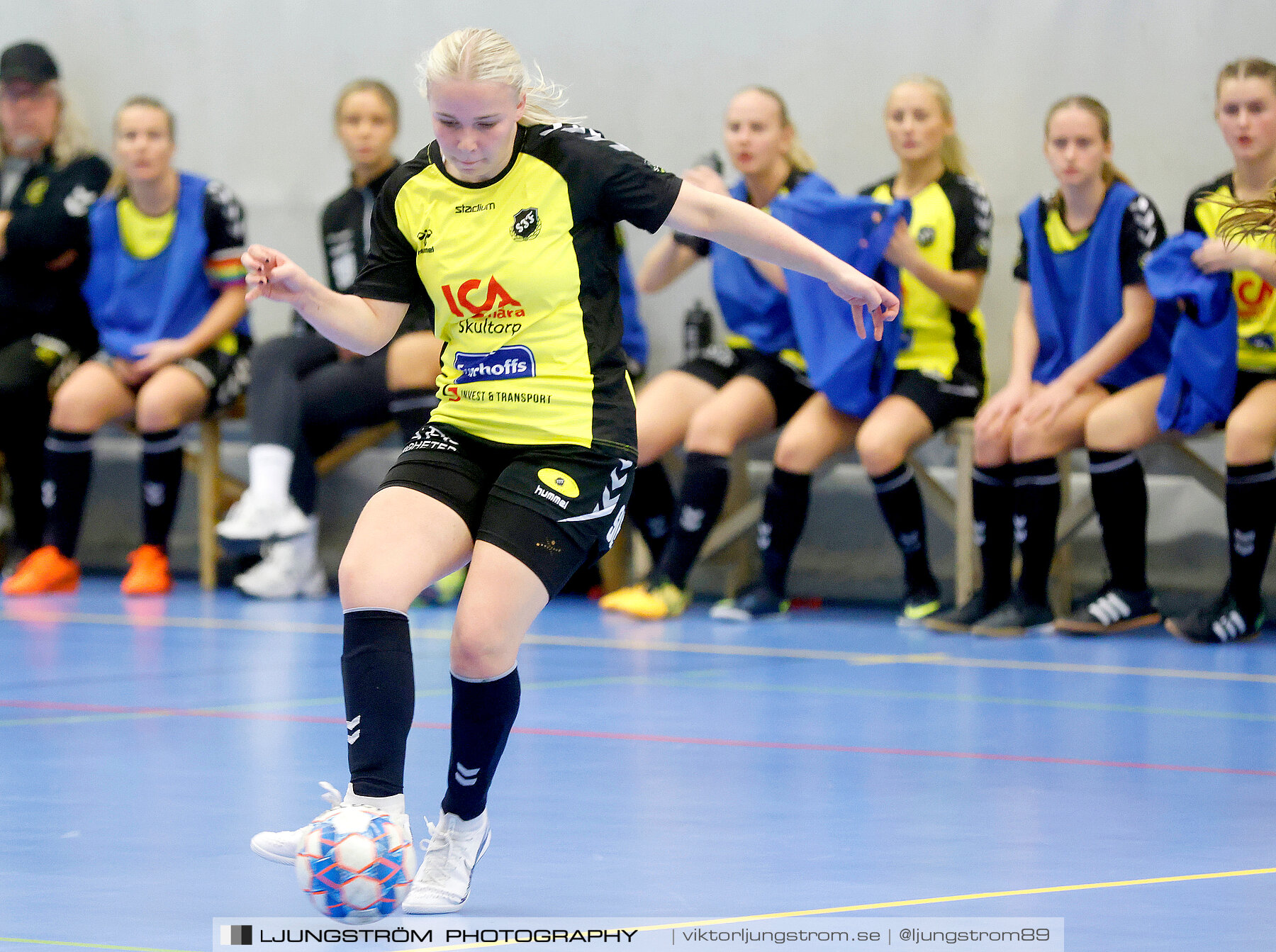 Skövde Futsalcup 2022 Damer Qviding FIF-Skultorps IF 1-0,dam,Arena Skövde,Skövde,Sverige,Futsal,,2022,297367