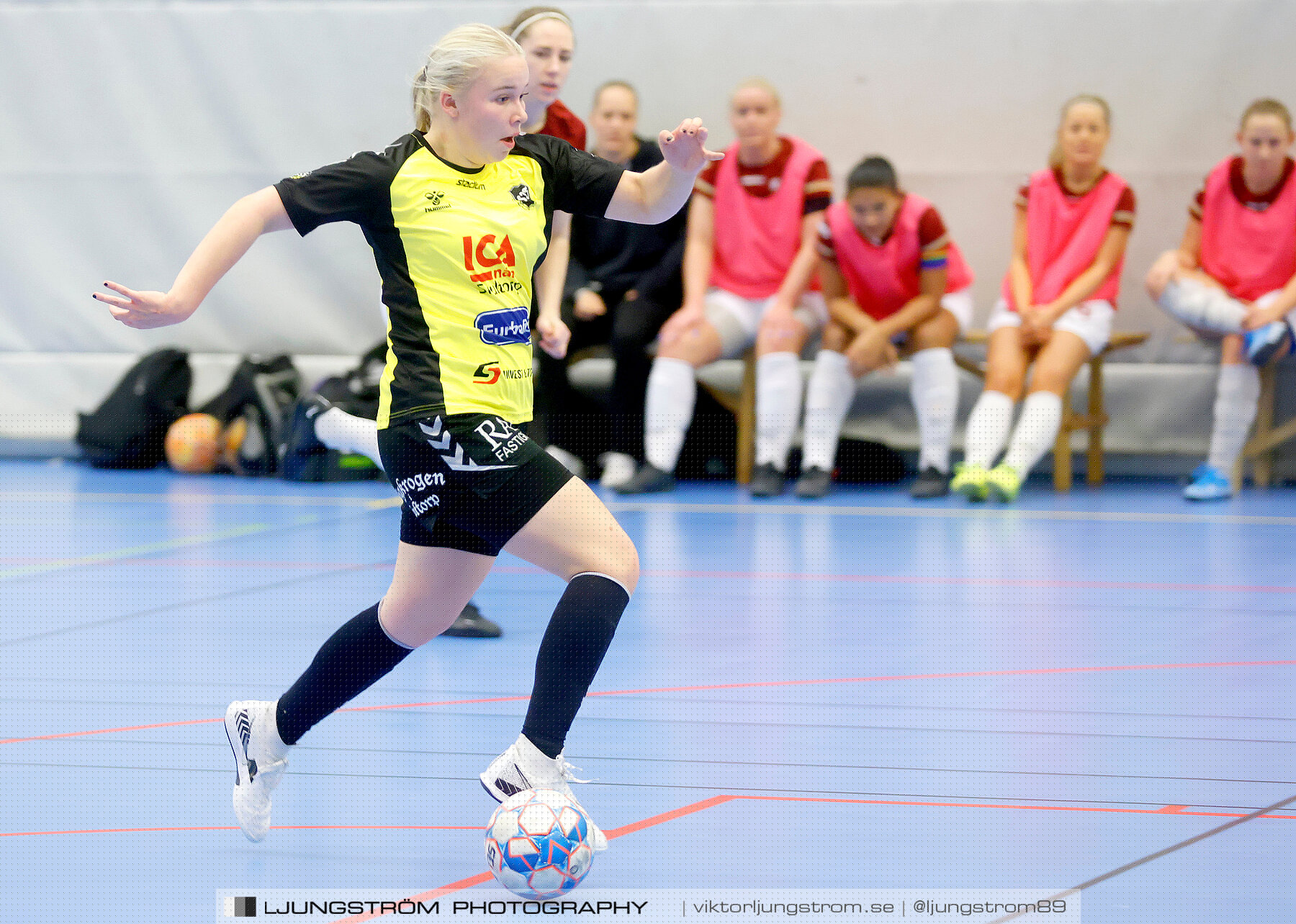 Skövde Futsalcup 2022 Damer Qviding FIF-Skultorps IF 1-0,dam,Arena Skövde,Skövde,Sverige,Futsal,,2022,297369