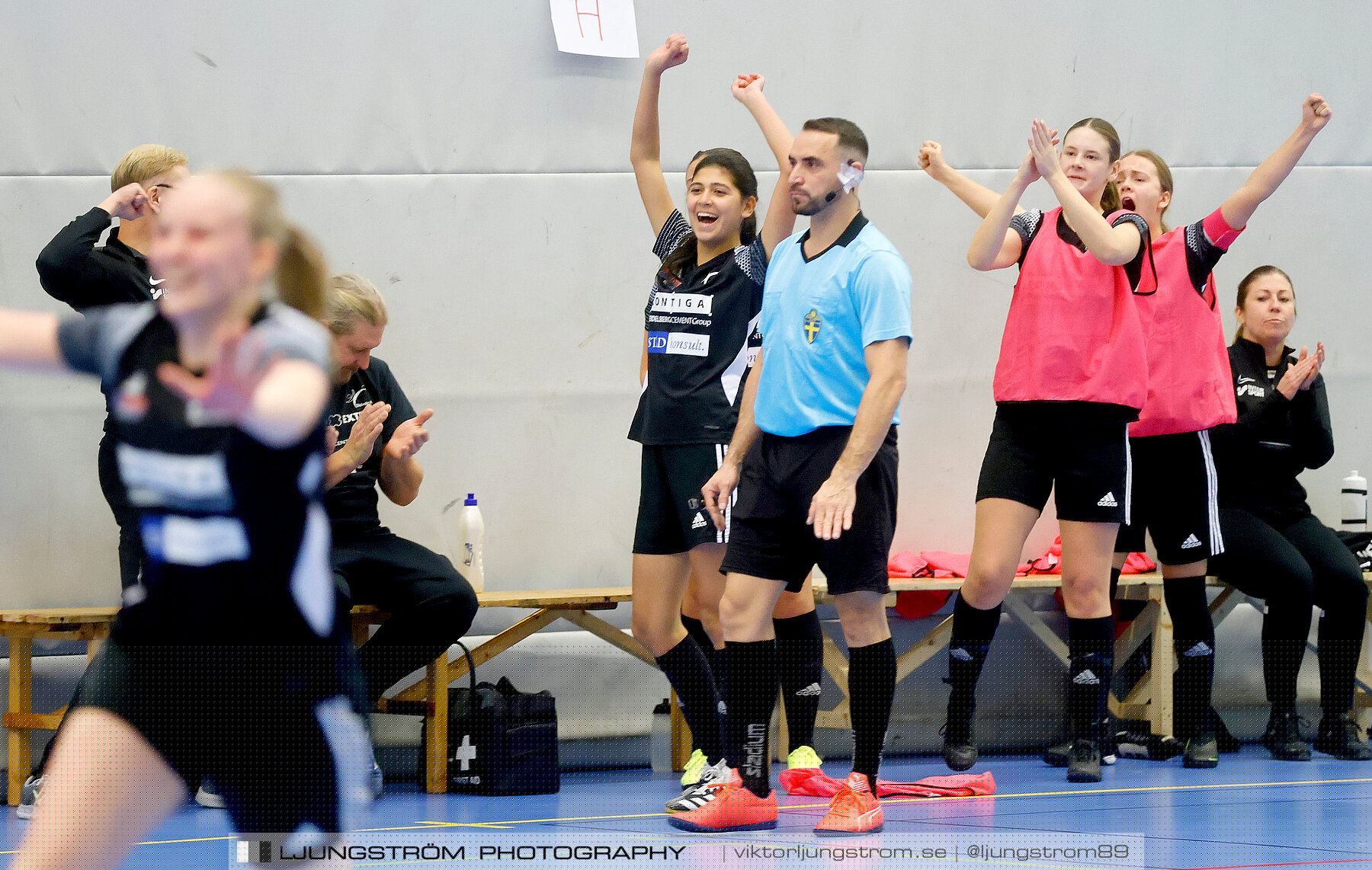 Skövde Futsalcup 2022 Damer Skövde KIK-Våmbs IF 3-0,dam,Arena Skövde,Skövde,Sverige,Futsal,,2022,297471