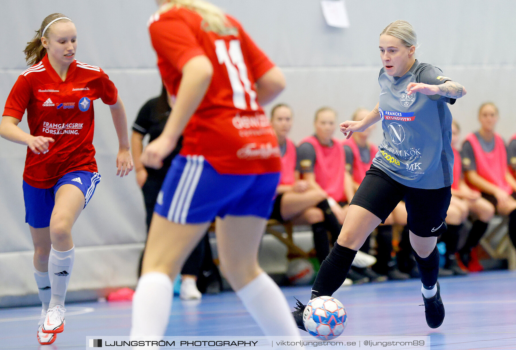 Skövde Futsalcup 2022 Damer Falköping Futsal Club-IFK Wreta Kloster 2 4-0,dam,Arena Skövde,Skövde,Sverige,Futsal,,2022,297533