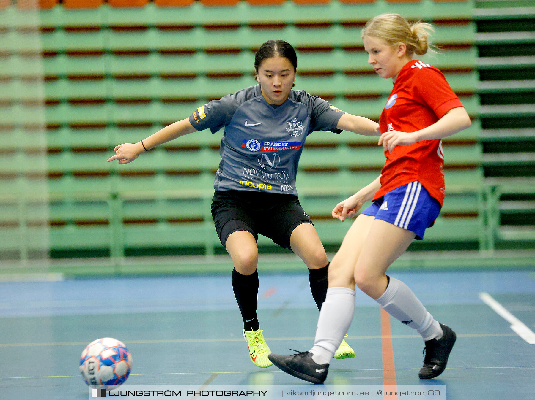 Skövde Futsalcup 2022 Damer Falköping Futsal Club-IFK Wreta Kloster 2 4-0,dam,Arena Skövde,Skövde,Sverige,Futsal,,2022,297537