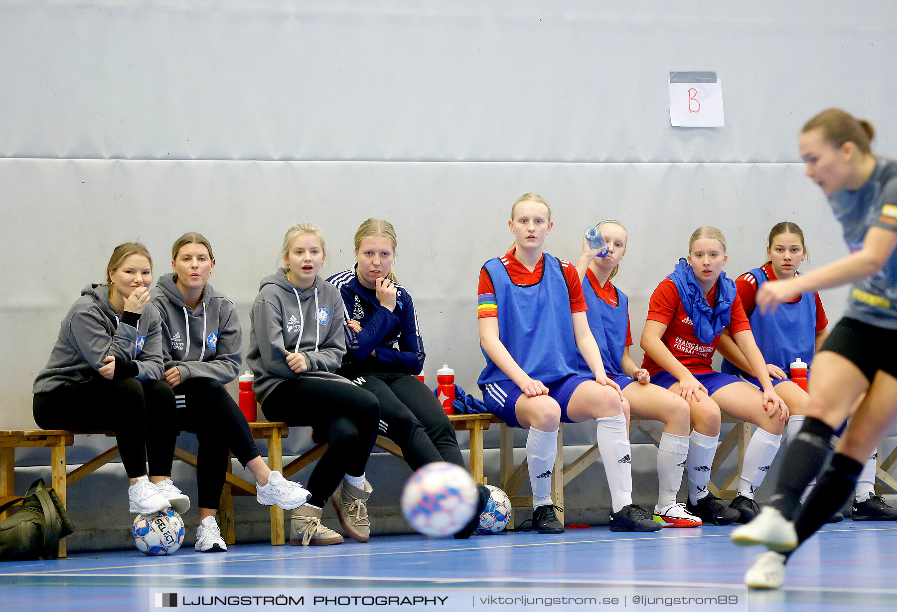 Skövde Futsalcup 2022 Damer Falköping Futsal Club-IFK Wreta Kloster 2 4-0,dam,Arena Skövde,Skövde,Sverige,Futsal,,2022,297541