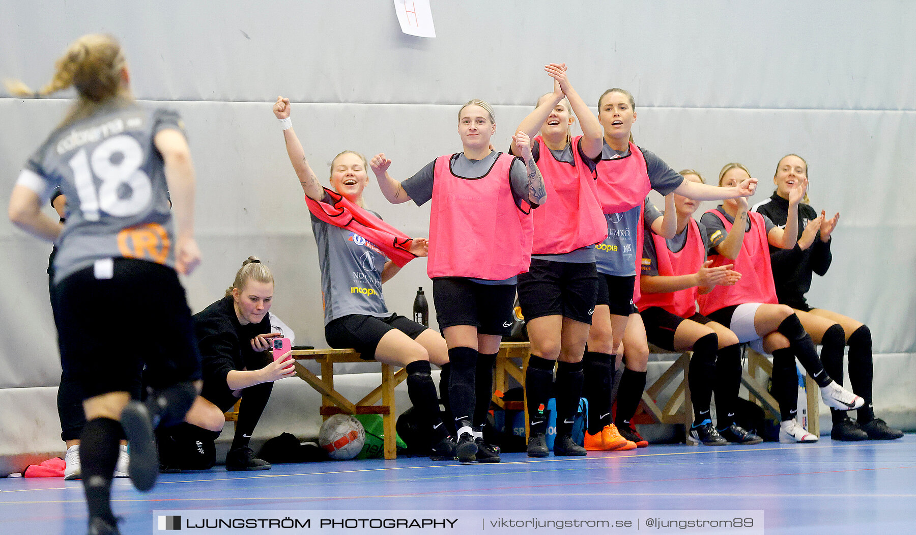 Skövde Futsalcup 2022 Damer Falköping Futsal Club-IFK Wreta Kloster 2 4-0,dam,Arena Skövde,Skövde,Sverige,Futsal,,2022,297543